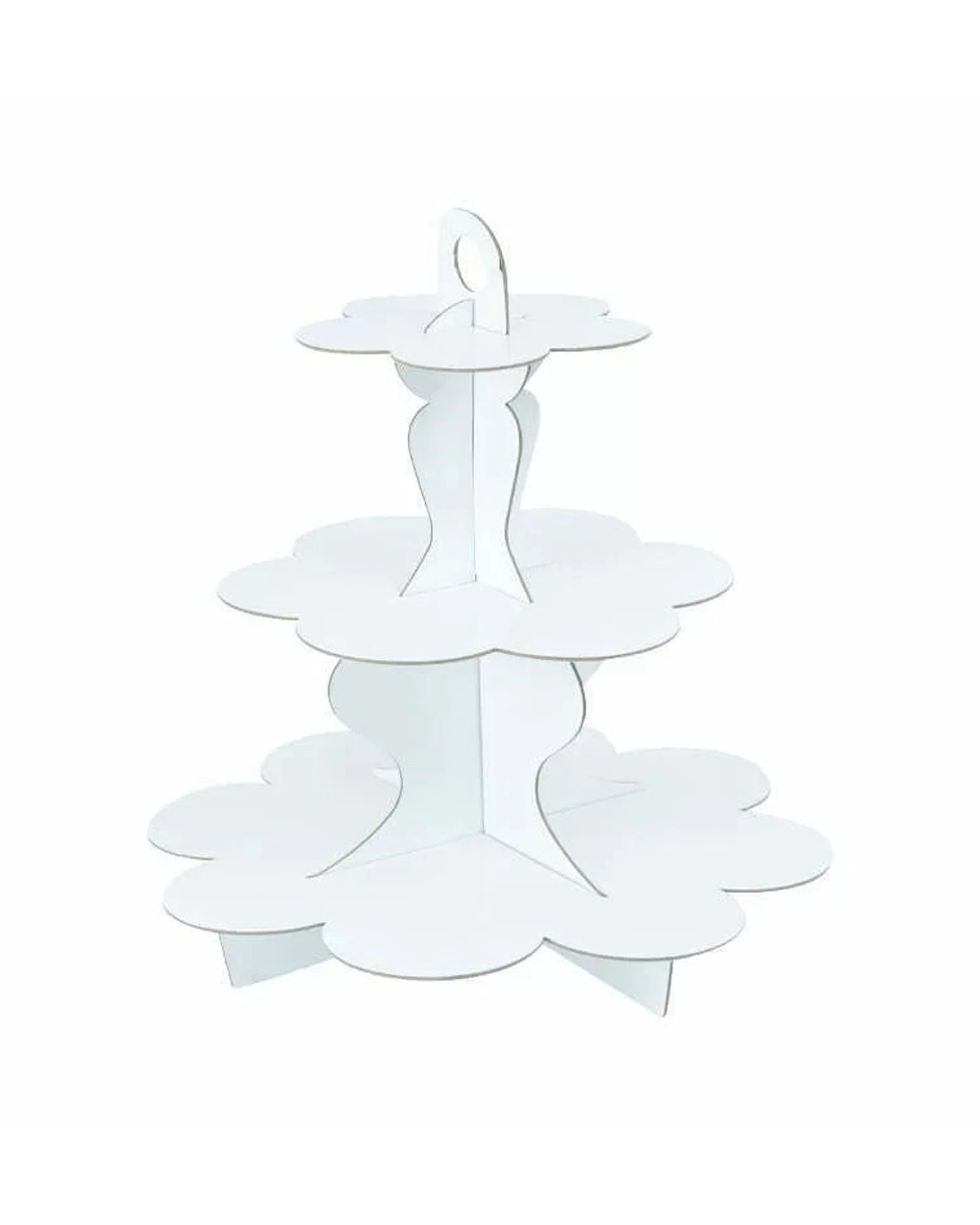 1 Party Maker Cake Stand Tableware Celebration Accessory - White, 1 of 1