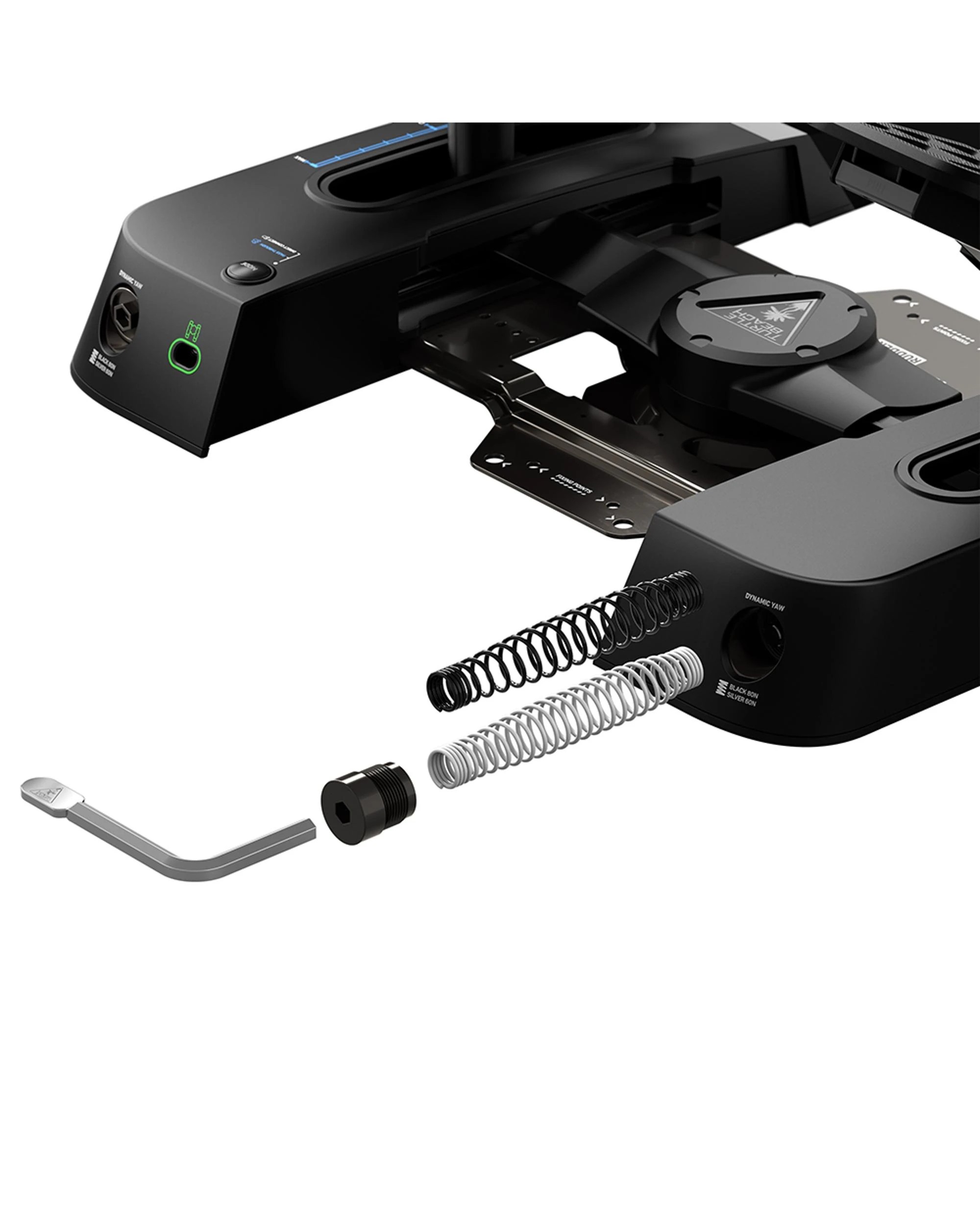 10 Turtle Beach VelocityOne Rudder Universal Rudder Pedals - Black, 10 of 10
