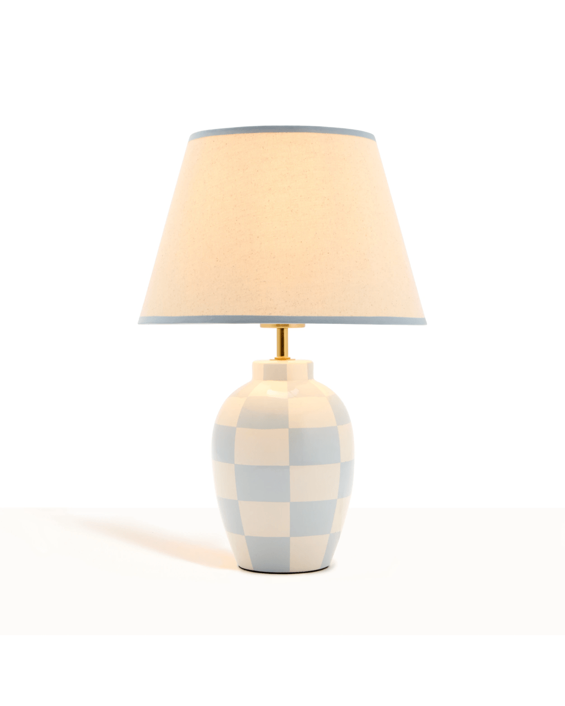 1 Charlie Check Table Lamp, 1 of 6