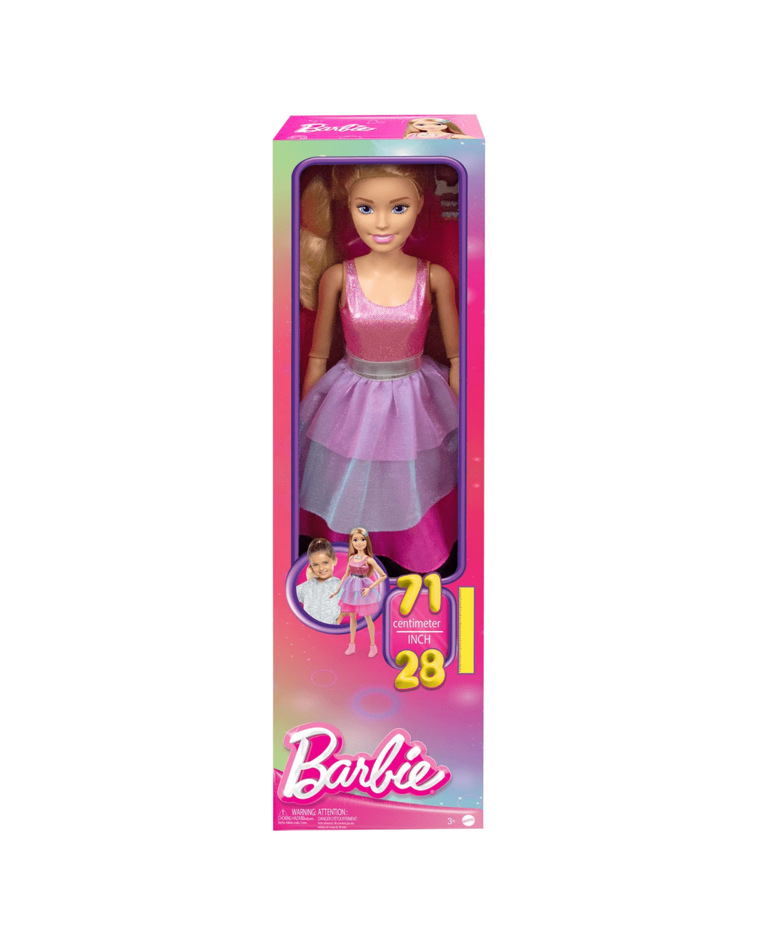1 Barbie Large Doll, 1 of 6