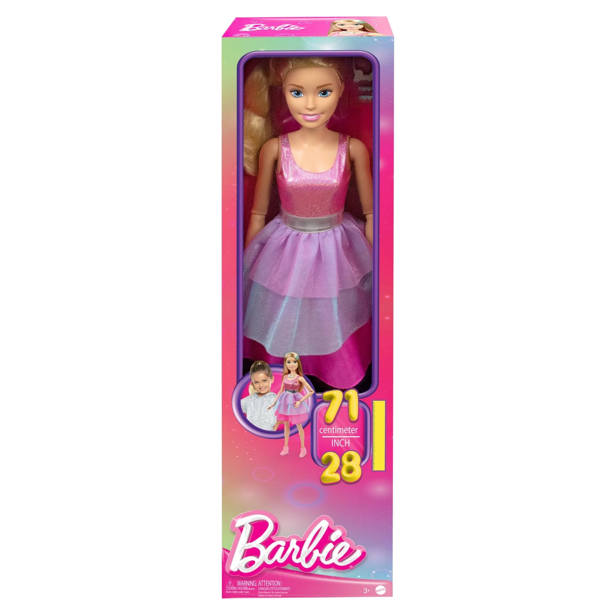 1 Barbie Large Doll, 1 of 6