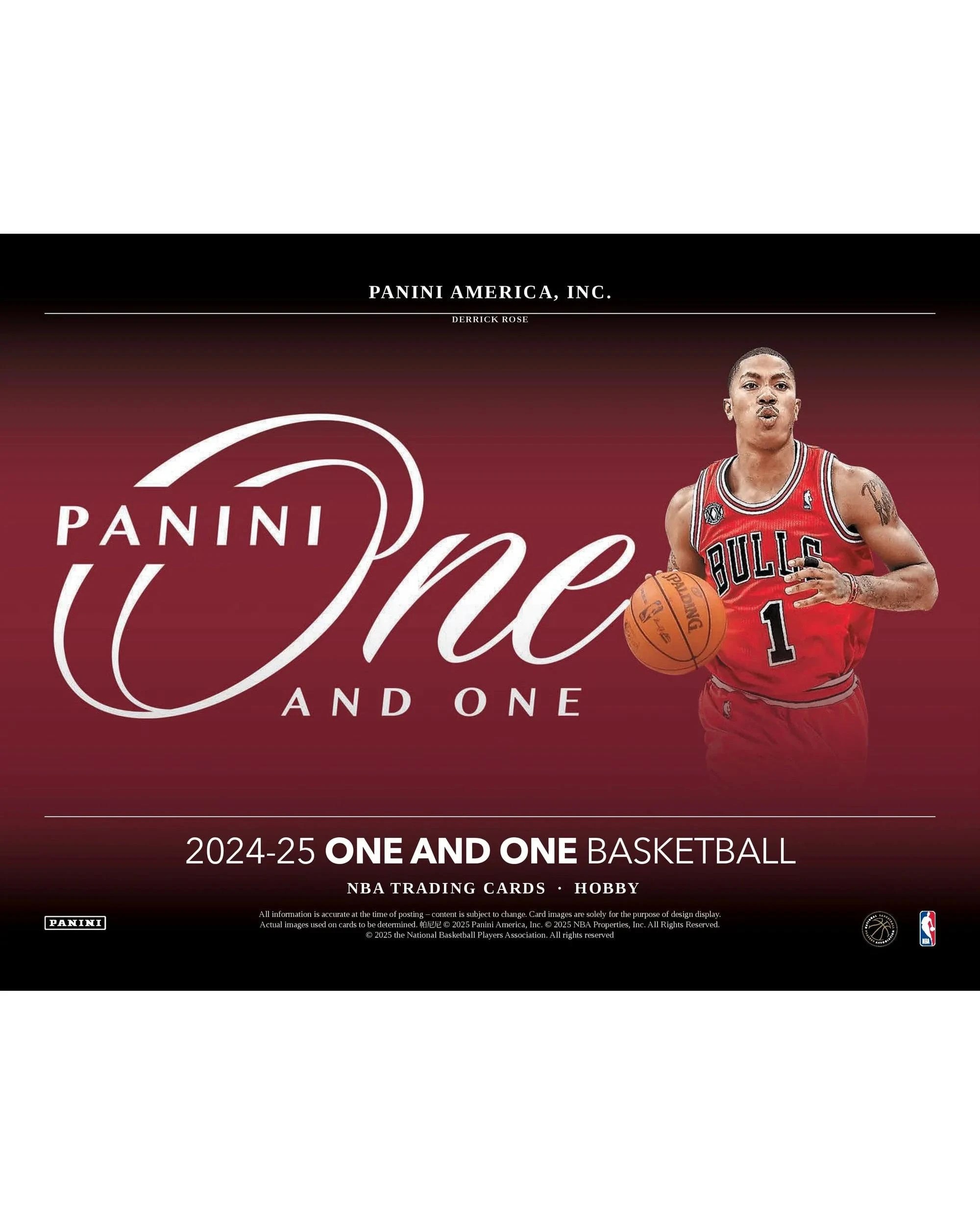 2 Panini 2024/2025 NBA One and One Basketball Hobby Box, 2 of 6