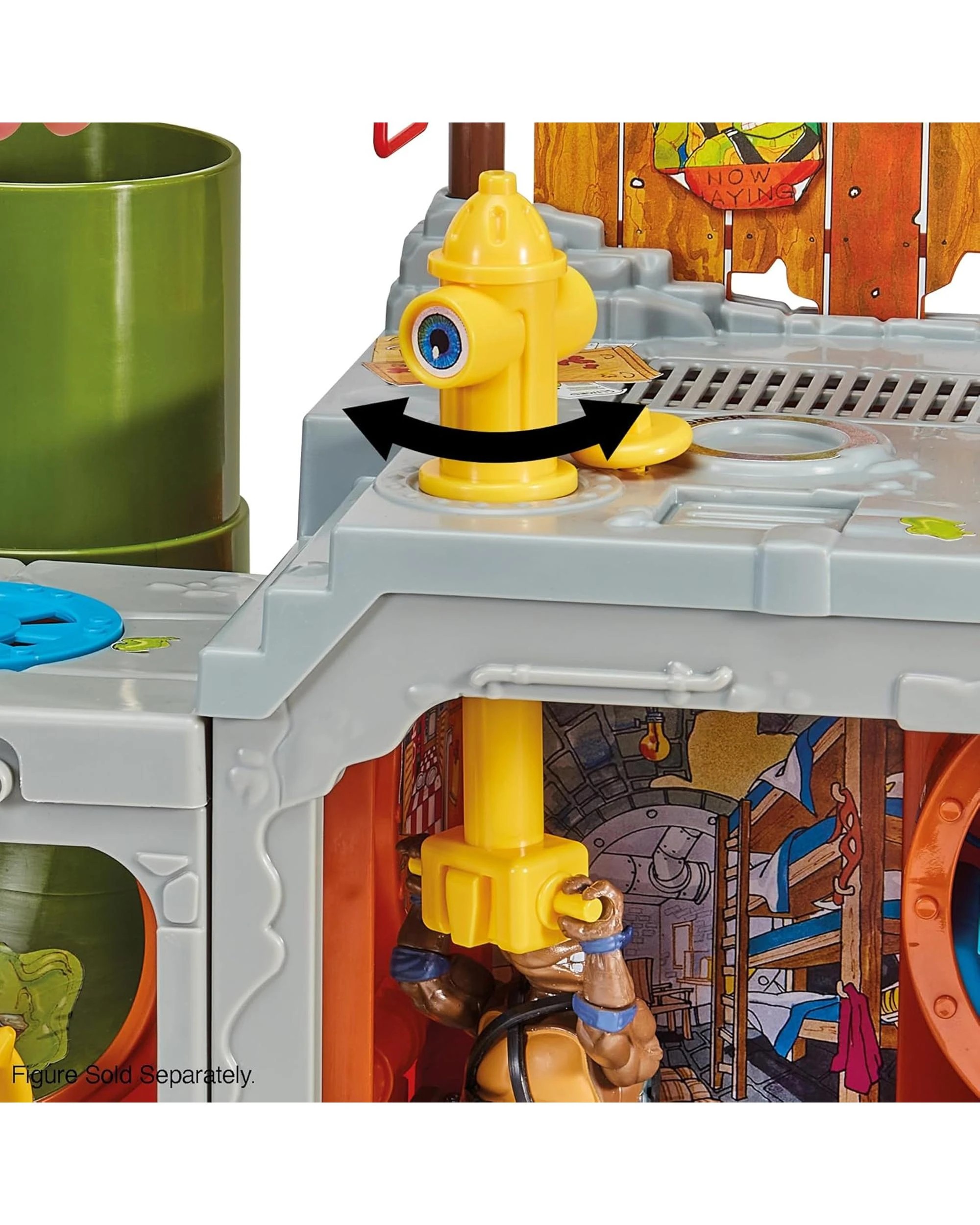 9 Teenage Mutant Ninja Turtles Classic Sewer Pipe Playset, 9 of 10