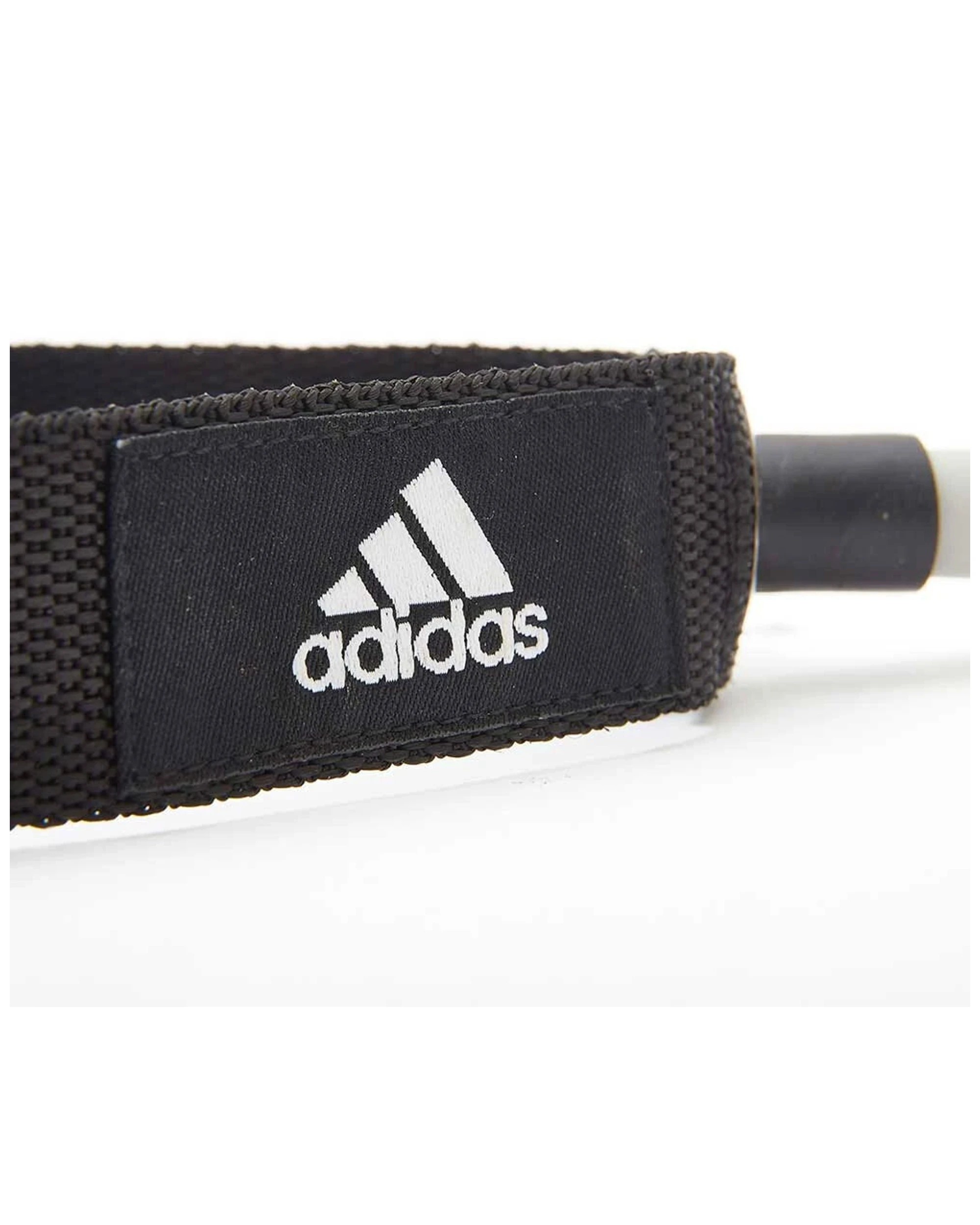 5 Adidas Resistance Tube - Level 2 Comfort Grip Handles Upper And Lower Body - Grey, 5 of 6
