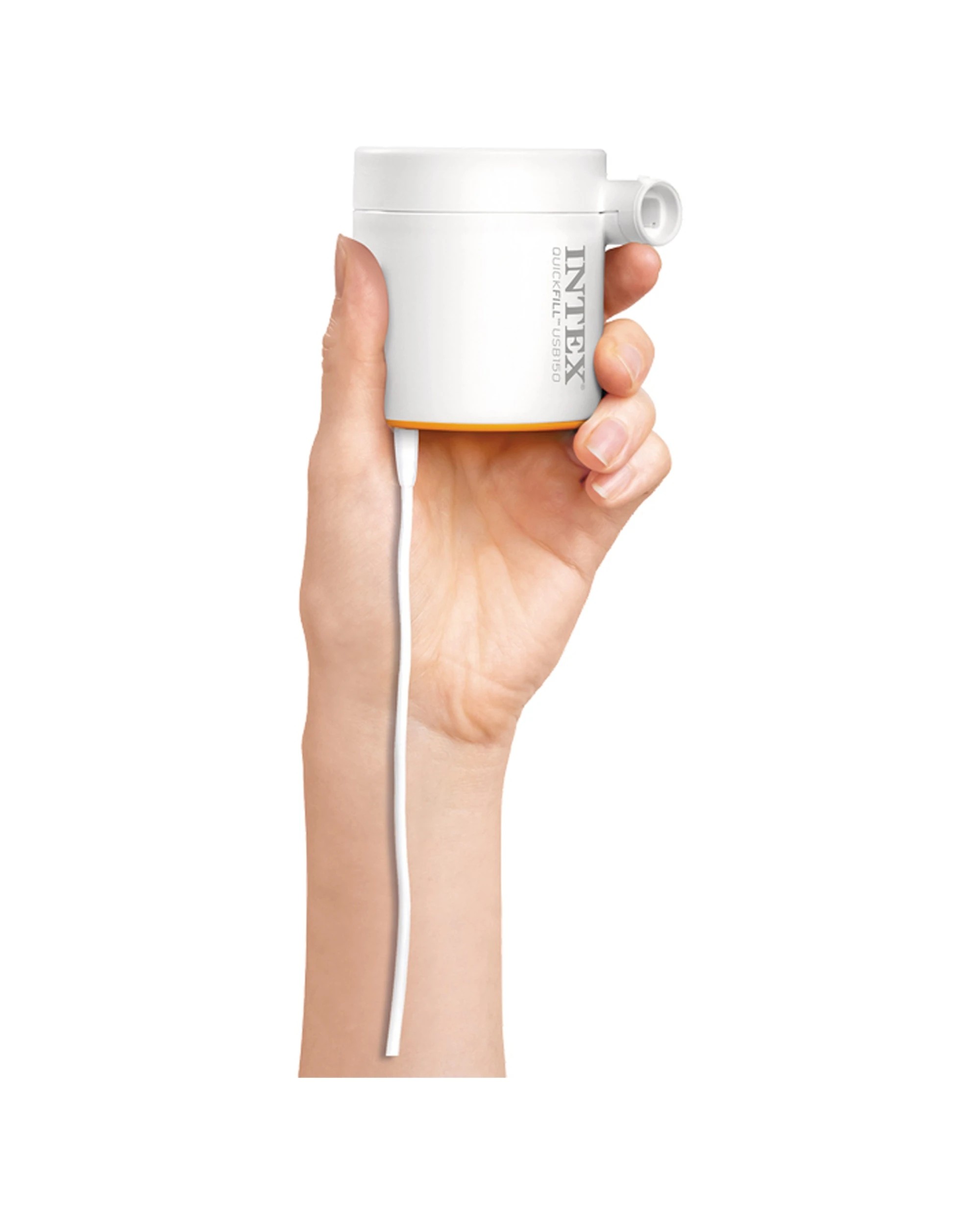 2 Intex Quickfill Electric USB Powered Portable Mini Air Pump USB150 - Multi, 2 of 7