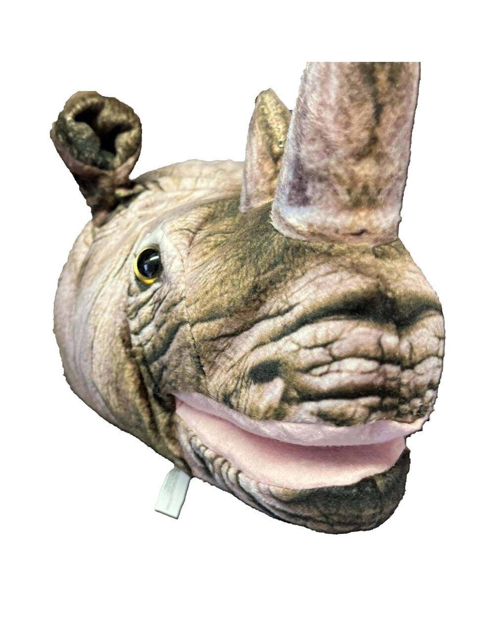Huggable Toys Ronaldo Rhino Hand Puppet Interactive Puppet Toy for Kids ...