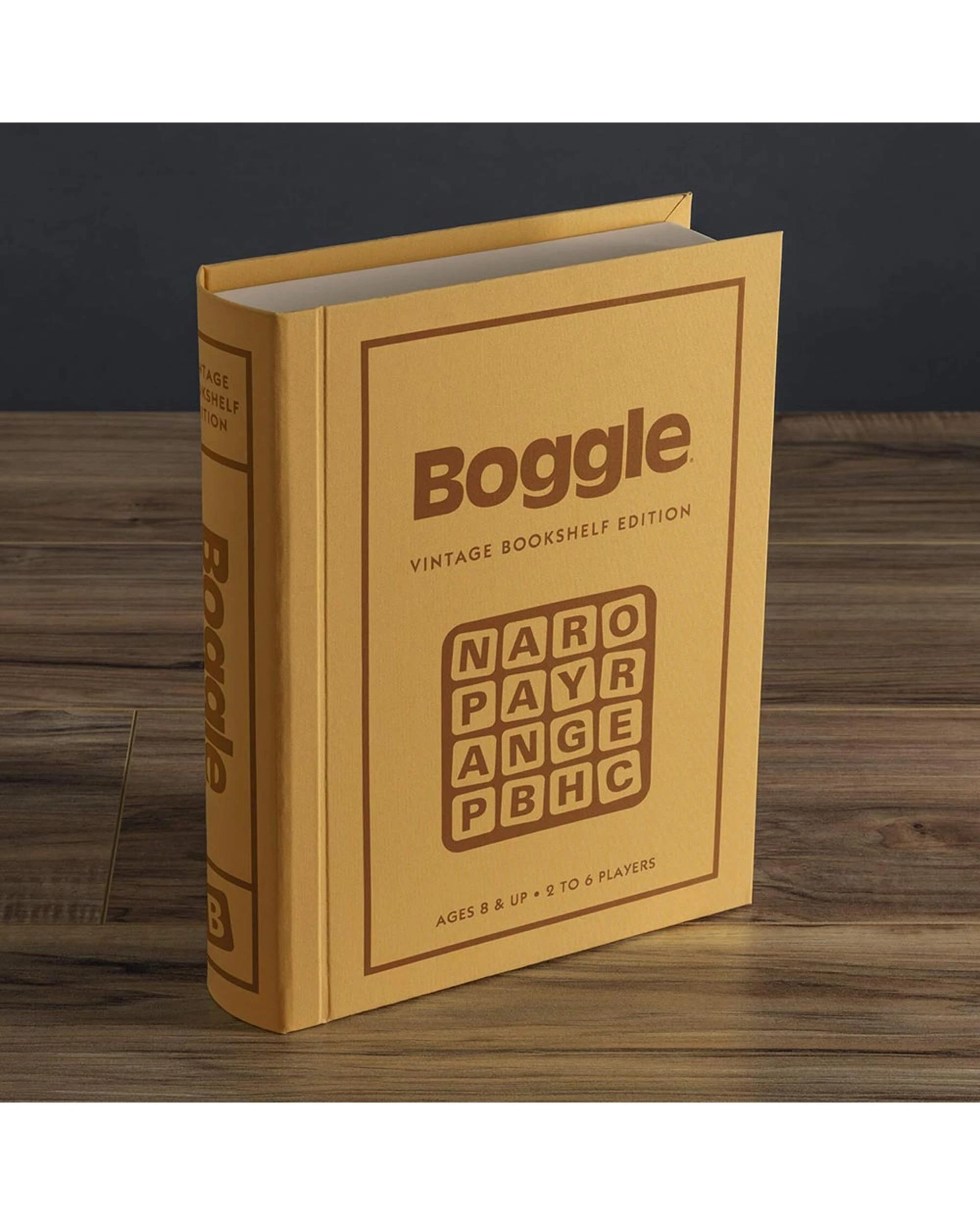 5 Boggle Vintage Bookshelf Edition Board Game, 5 of 5