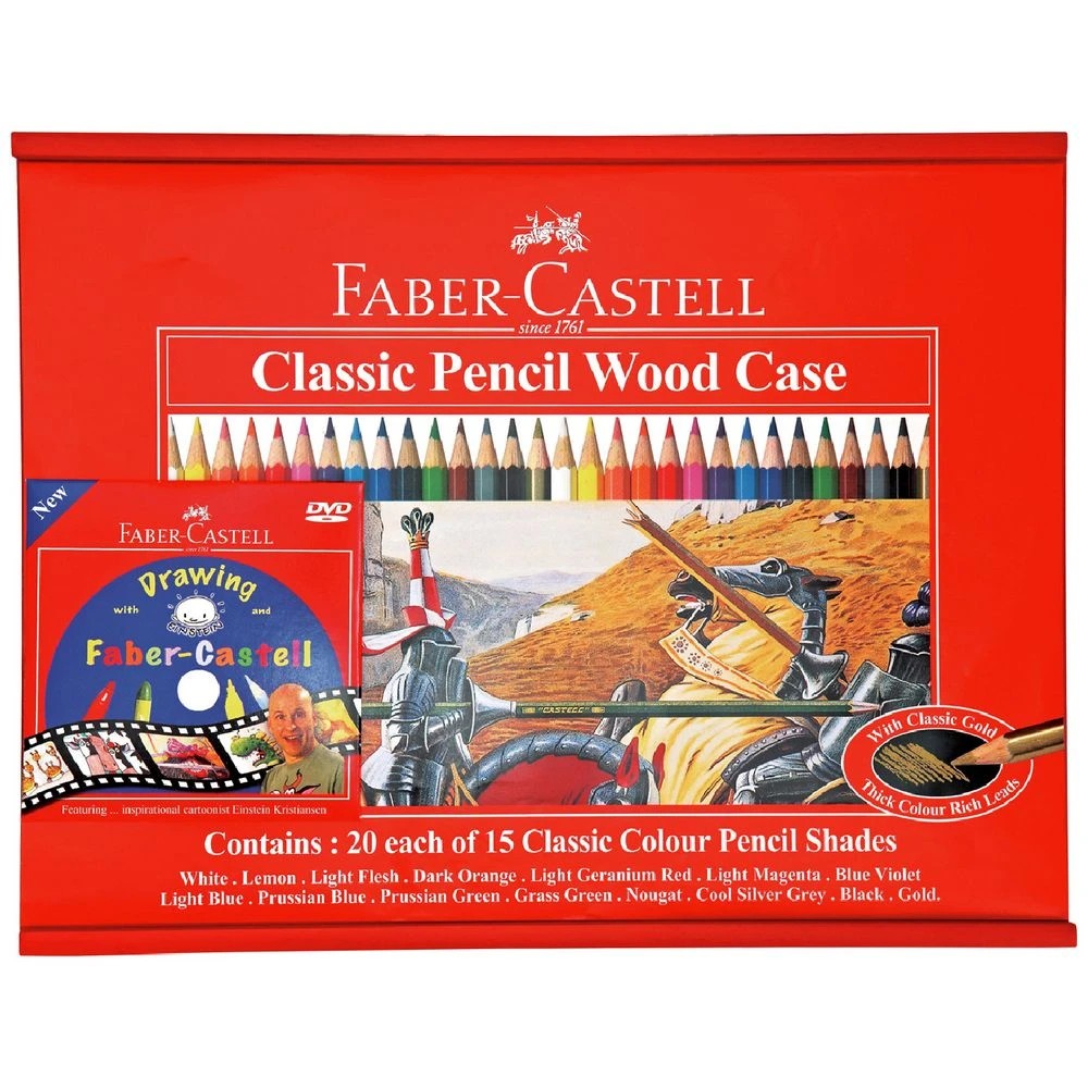 1 Faber-Castell Classic Coloured Pencils 300 Pack, 1 of 4