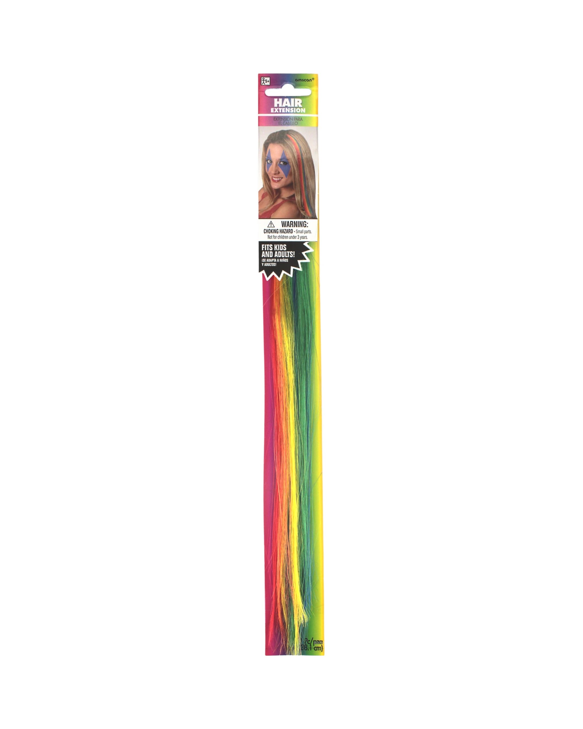 2 Amscan Inc. Clip In Hair Extension - One Size - Multi, 2 of 2