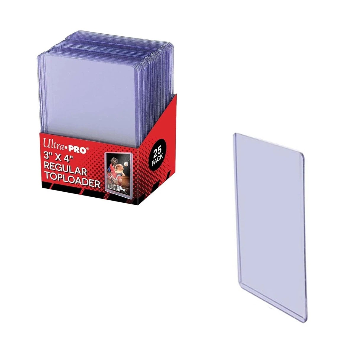 3 Ultra PRO - Super Premium Top Loader 3" x 4" Clear Sleeves 25-Pack, 3 of 3