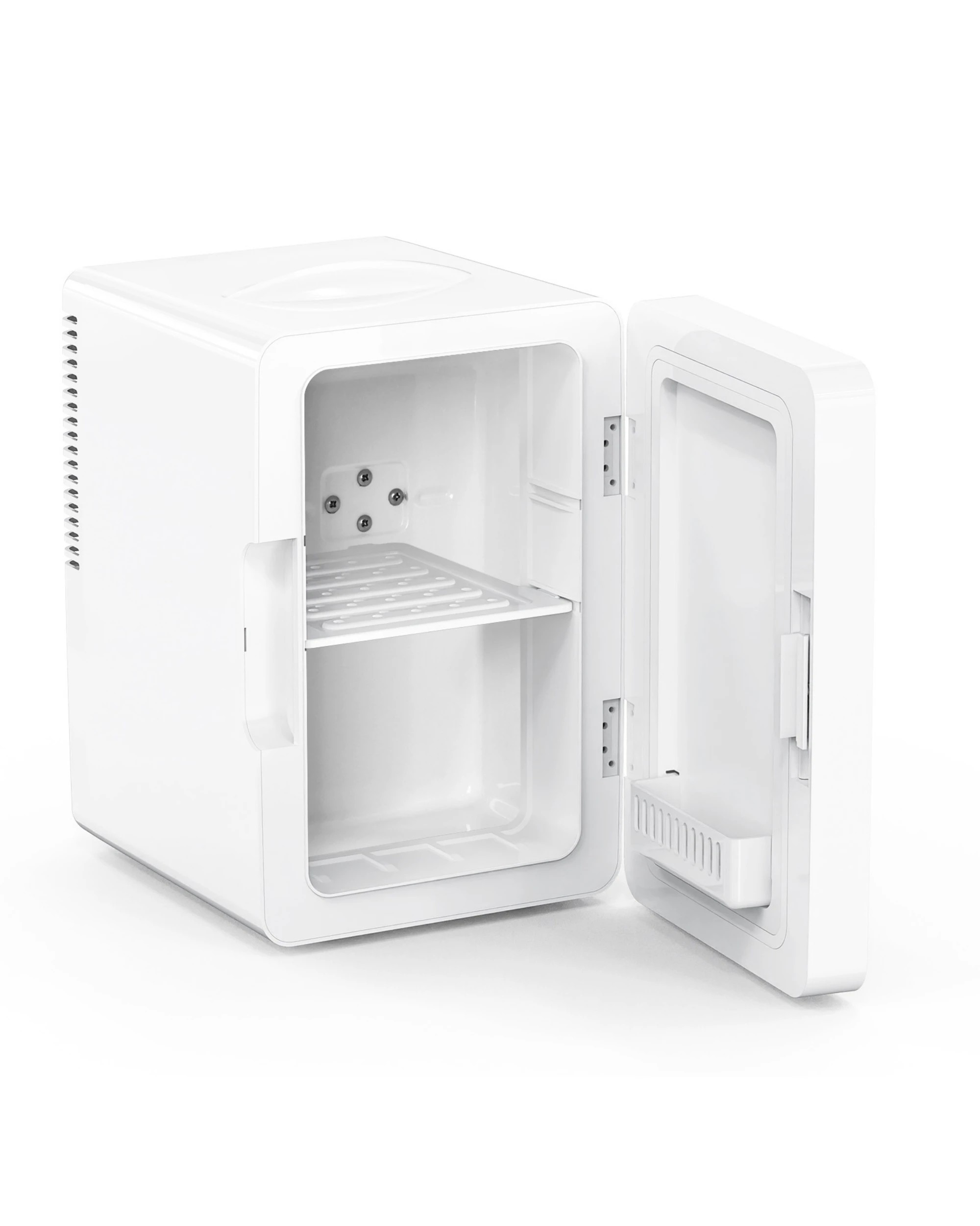 3 Advwin 6L Mini Makeup Fridge with LED Mirror - White, 3 of 7