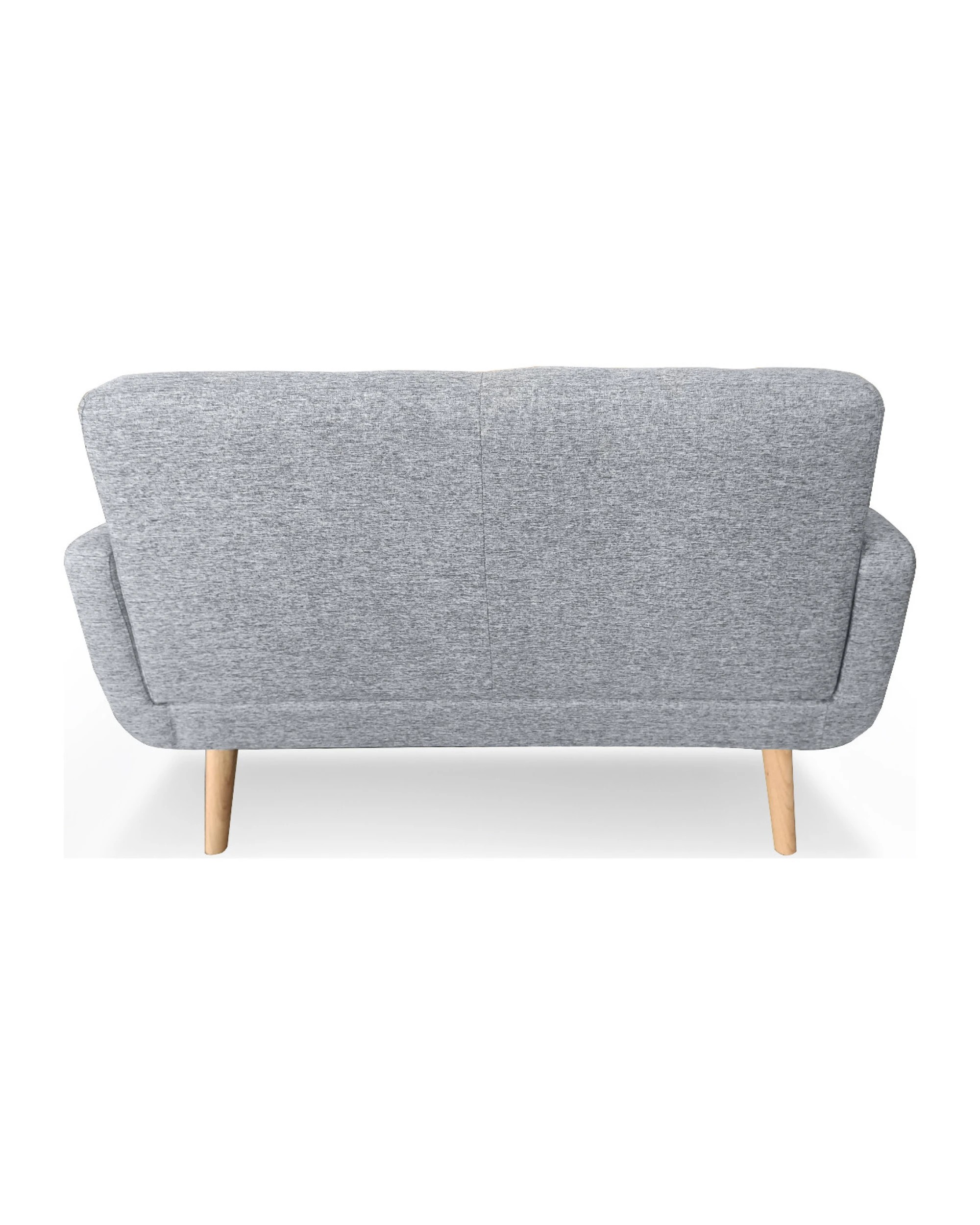 7 Sarantino 6-seater Linen Sofa Set Couch Futon - Light Grey, 7 of 9