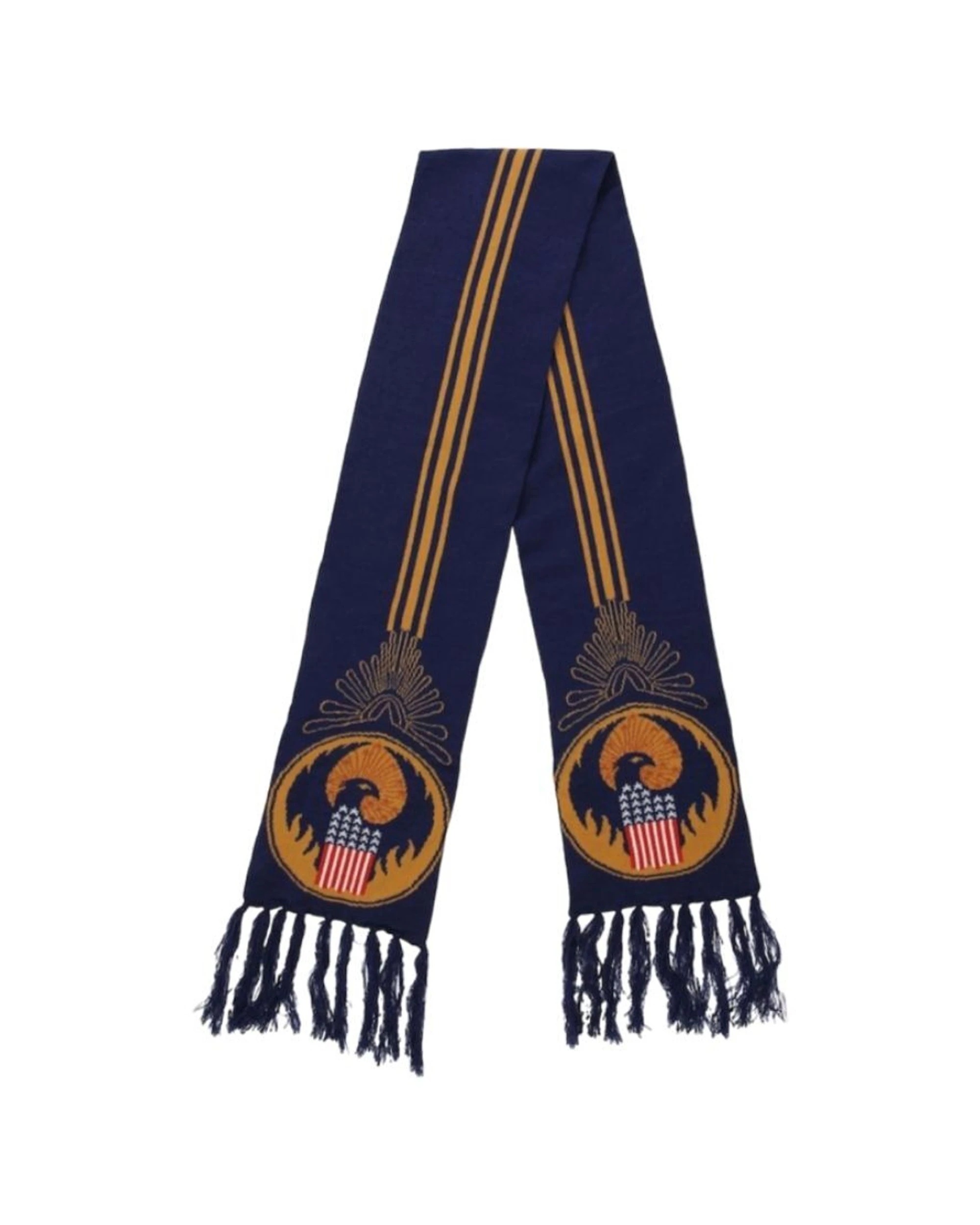 1 Fantastic Beasts and Where to Find Them Macusa Knit Scarf - One Size - Blue, 1 of 1