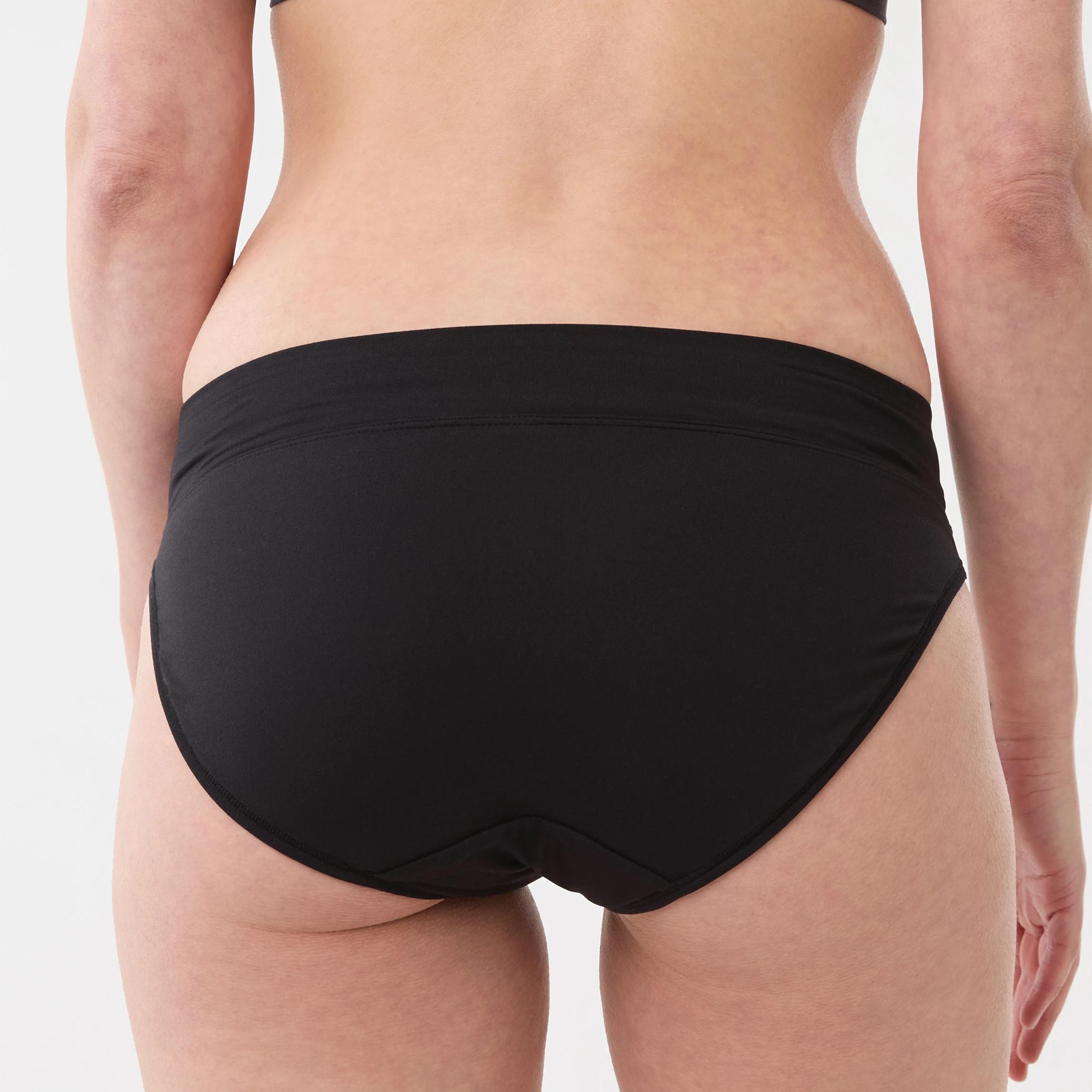 5 3 Pack Ultra Soft Hi-Cut Briefs BLACK, 5 of 6