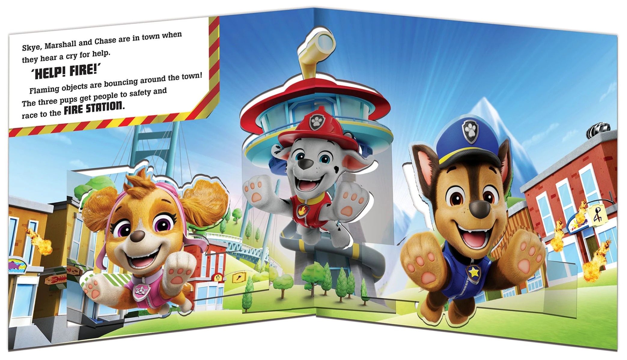 2 PAW Patrol Fire Rescue: Go Team Rescue! - Book, 2 of 3