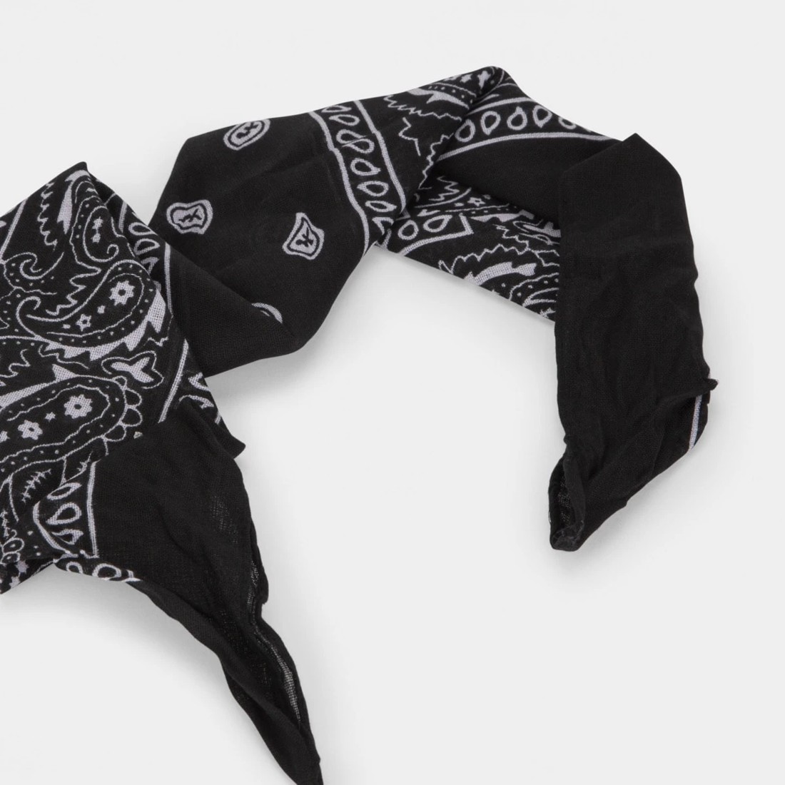 2 Paisley Hair Bandana - Black, 2 of 4