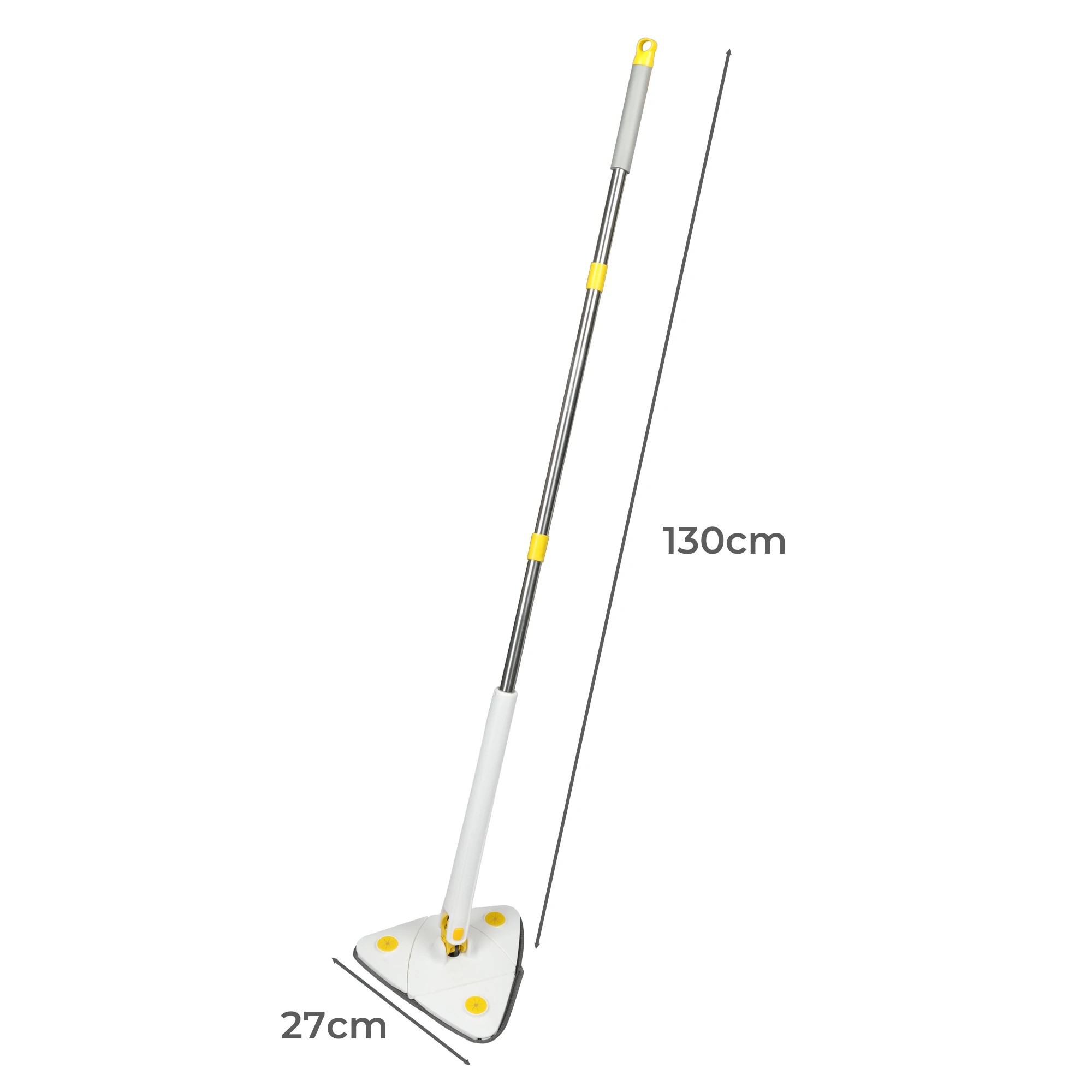 3 Cleanflo 360Degree Rotatable Cleaning Mop With 5PCS Mop Pads - White, 3 of 7