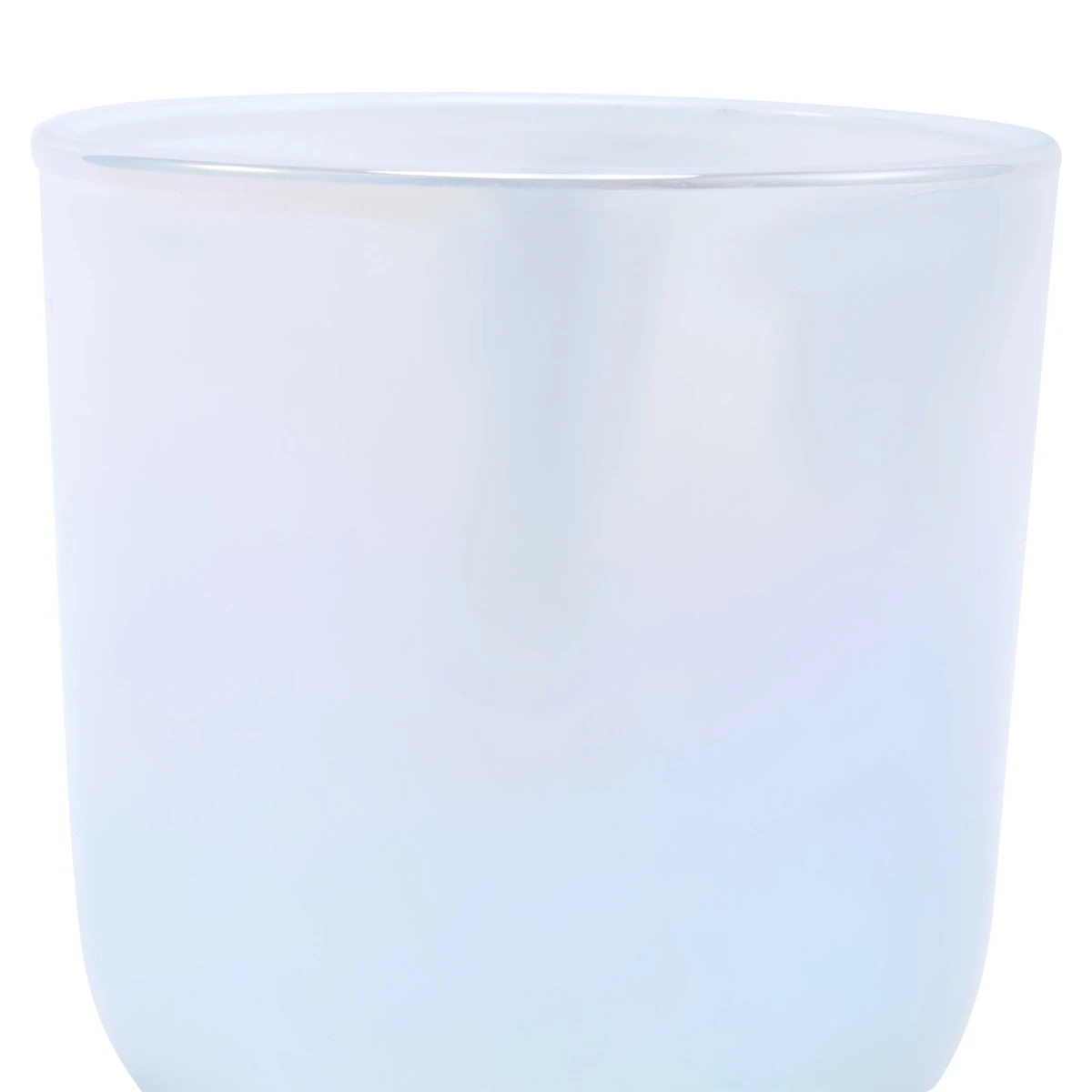 4 Glass Candle Jar - Iridescent, 4 of 6