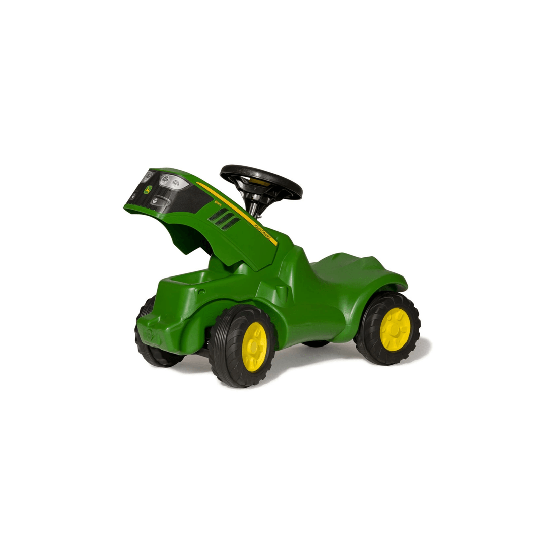 2 John Deere 61cm Mini Kids Ride On Tractor Play Vehicle Green With Horn - Green, 2 of 3