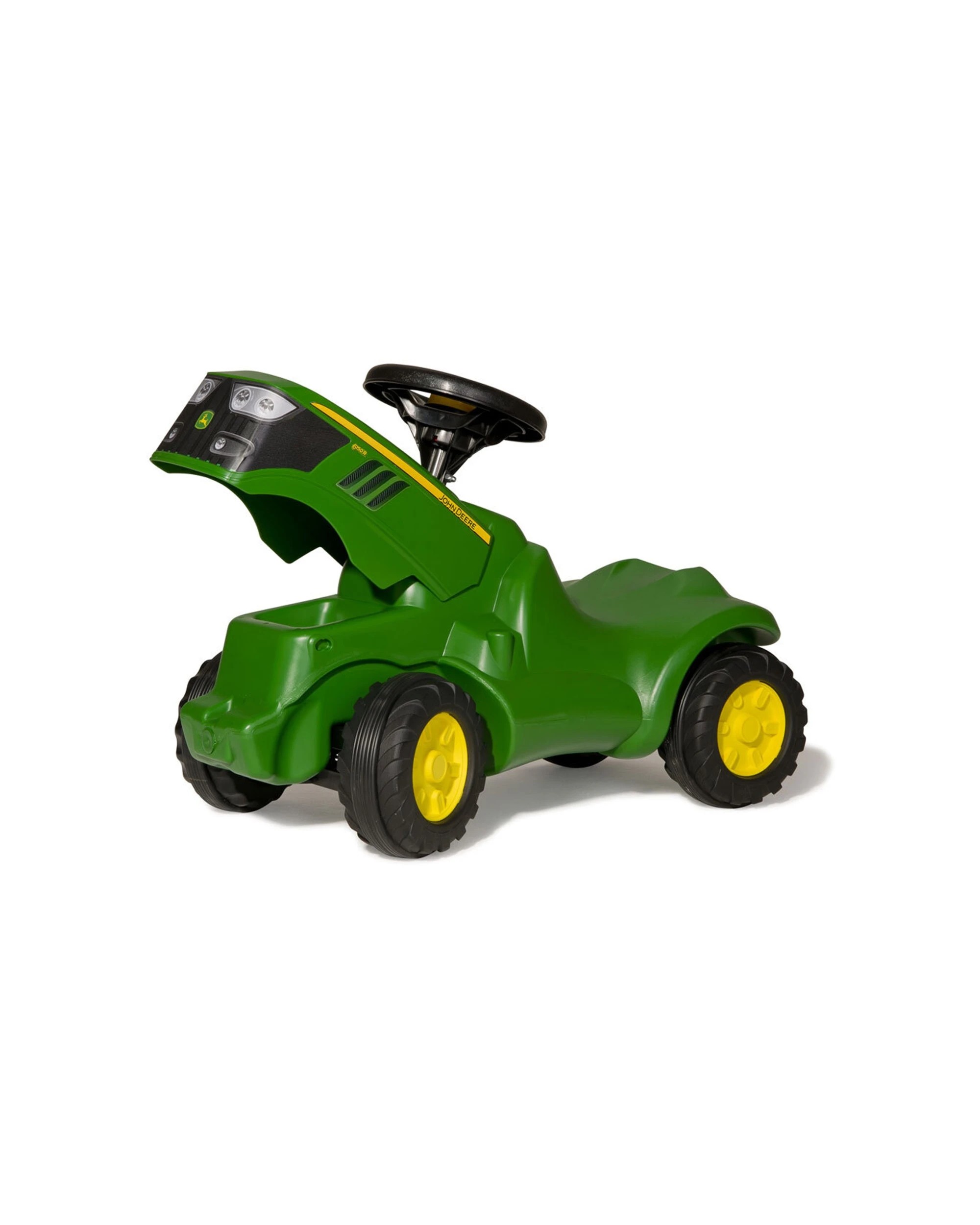 2 John Deere 61cm Mini Kids Ride On Tractor Play Vehicle Green With Horn - Green, 2 of 3