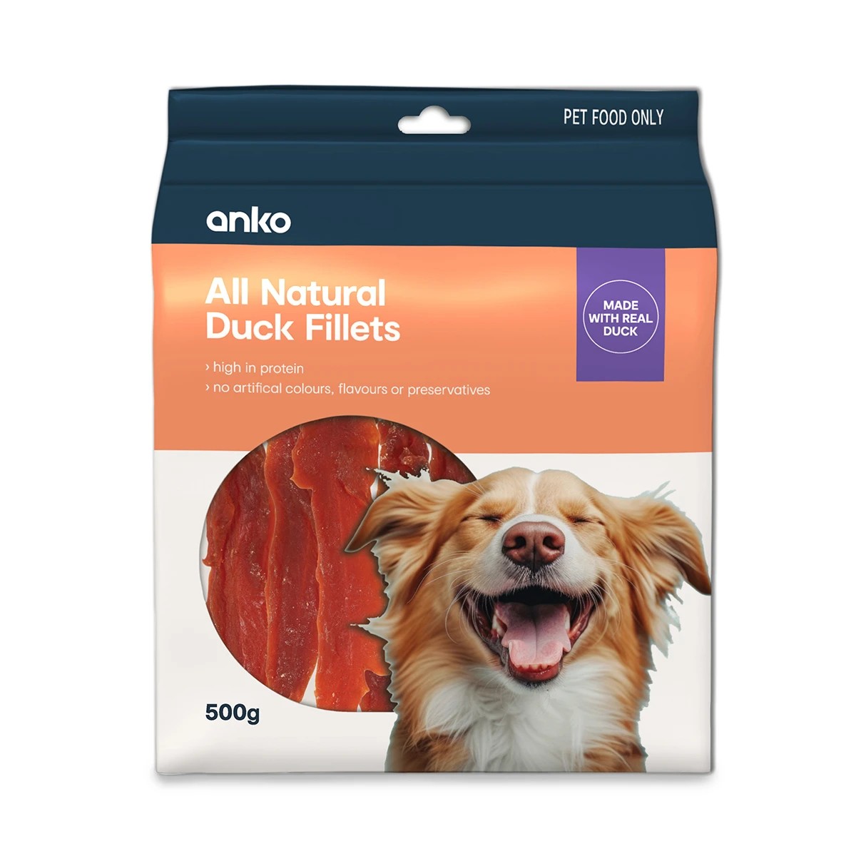 1 Pet Treat Duck Fillets, 1 of 2