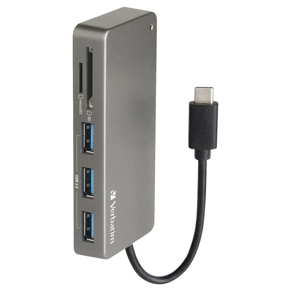 2 Verbatim USB-C Card Reader Hub, 2 of 5