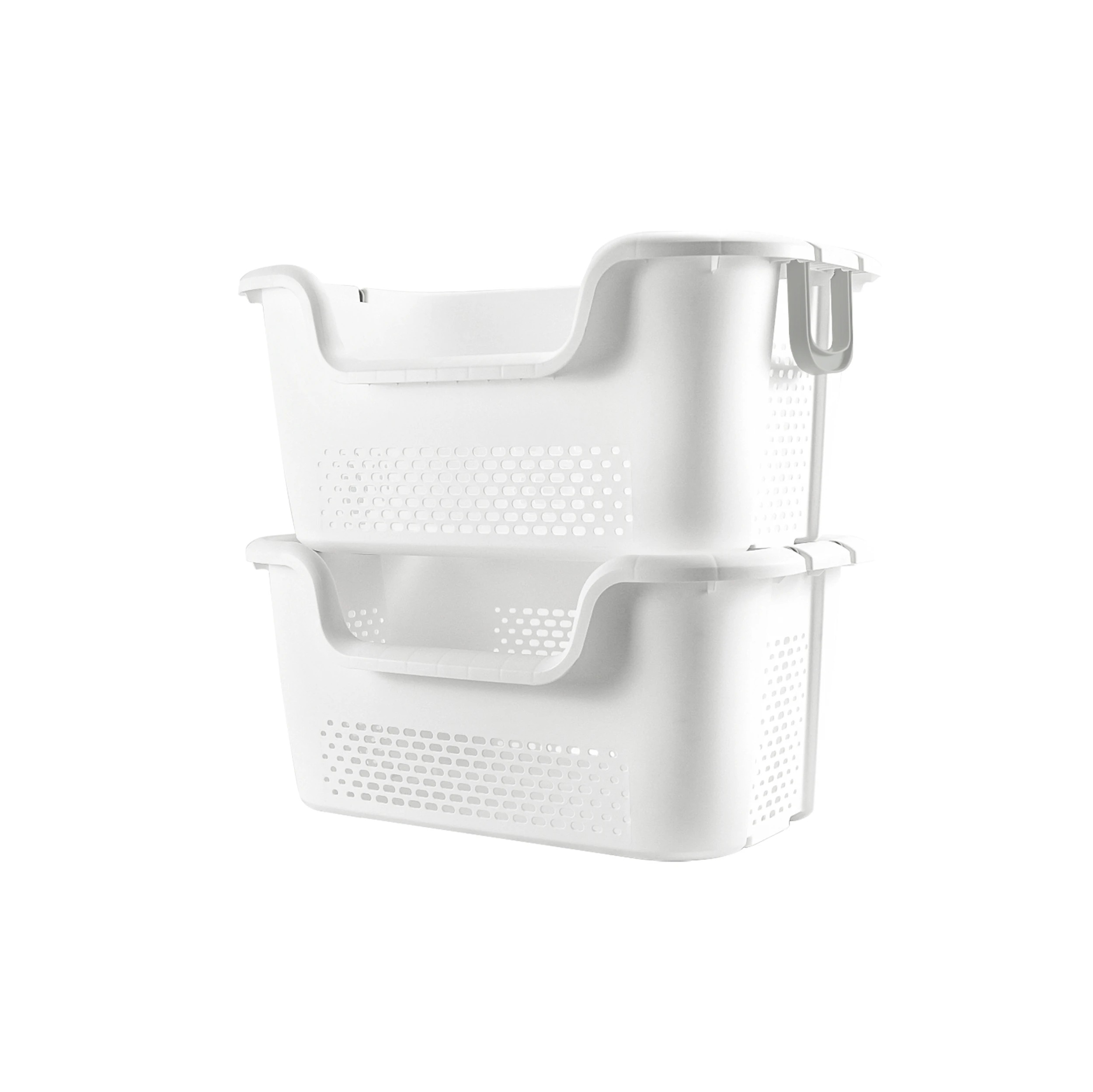 2 50L Gradient Stacking Laundry Basket, 2 of 2