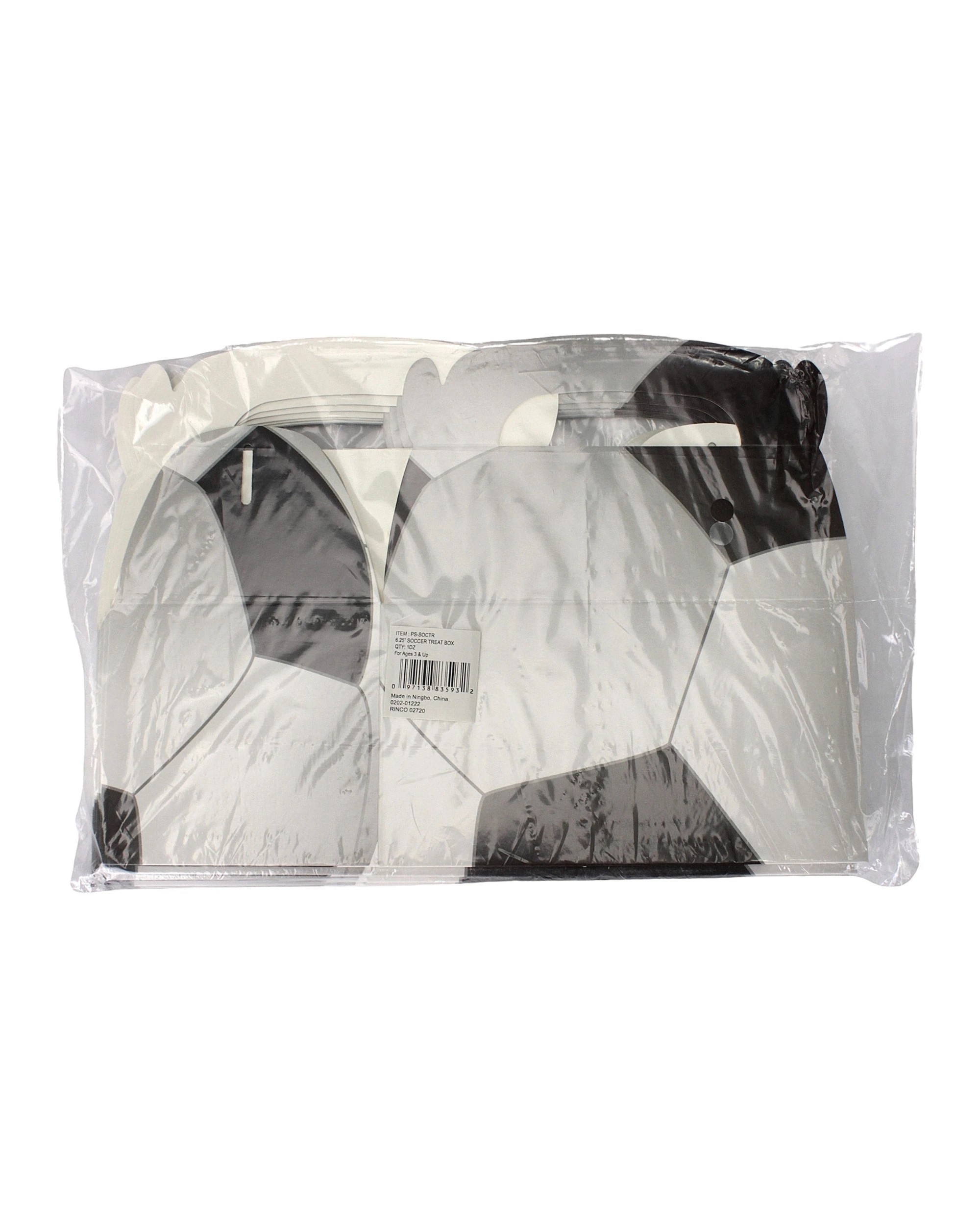 3 Partyrama Soccer Ball Lolly/Treat Boxes Pack of 12, 3 of 3