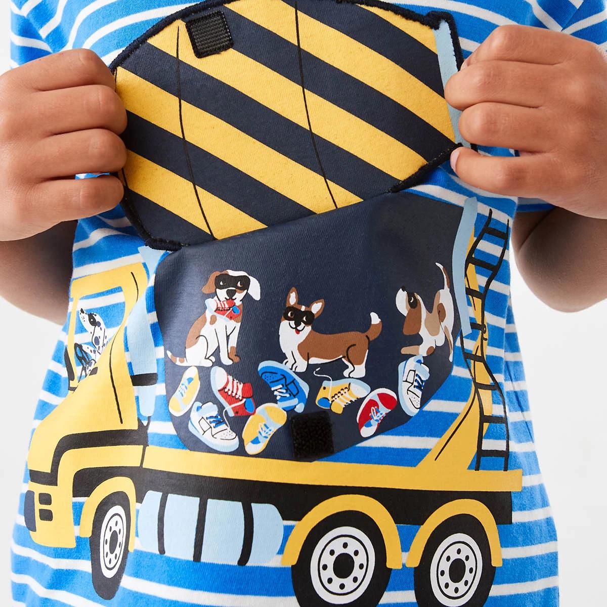 5 3D Applique T-shirt Fren Truck, 5 of 9