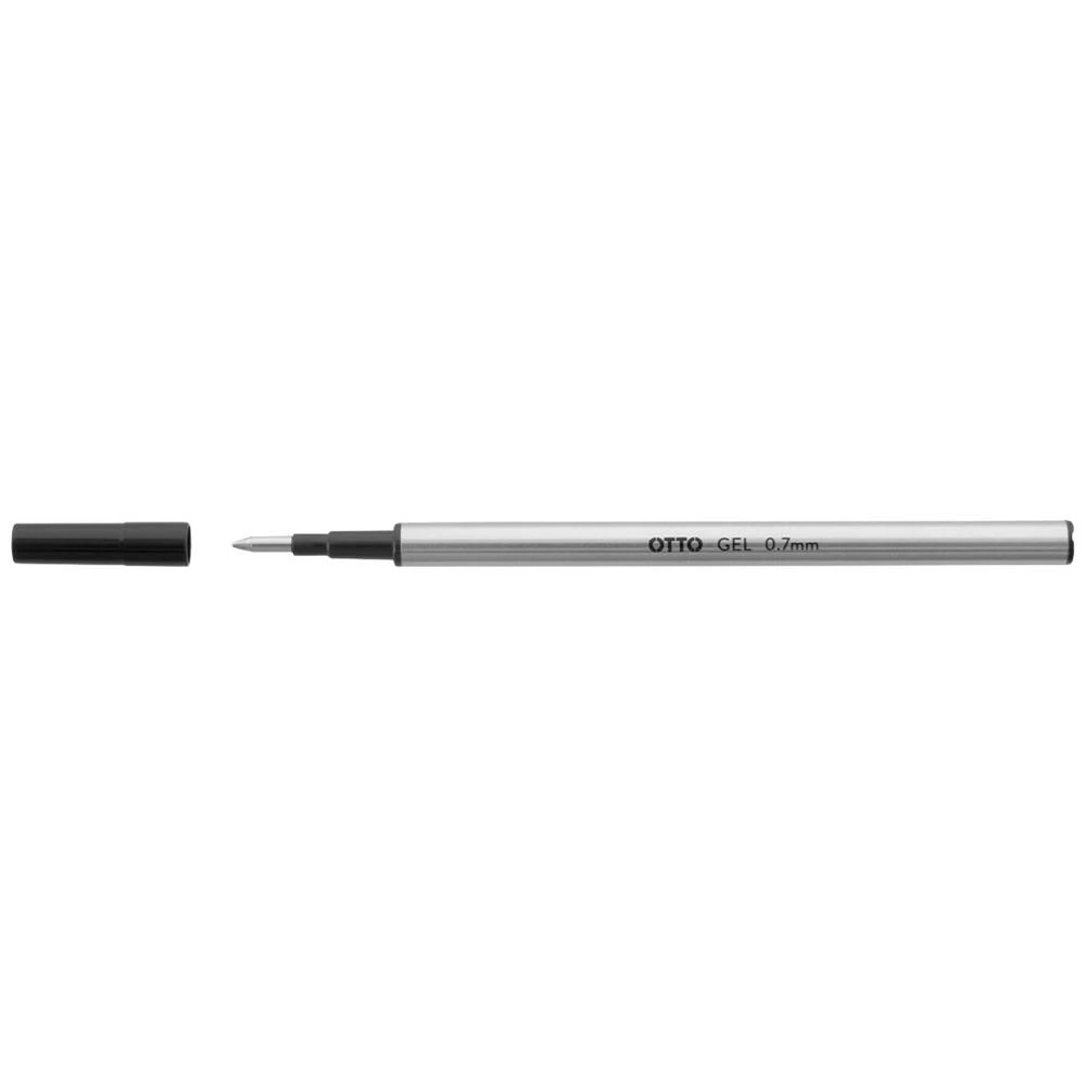 1 Otto Premium Gel Pen Refill 5 Pack Black, 1 of 4