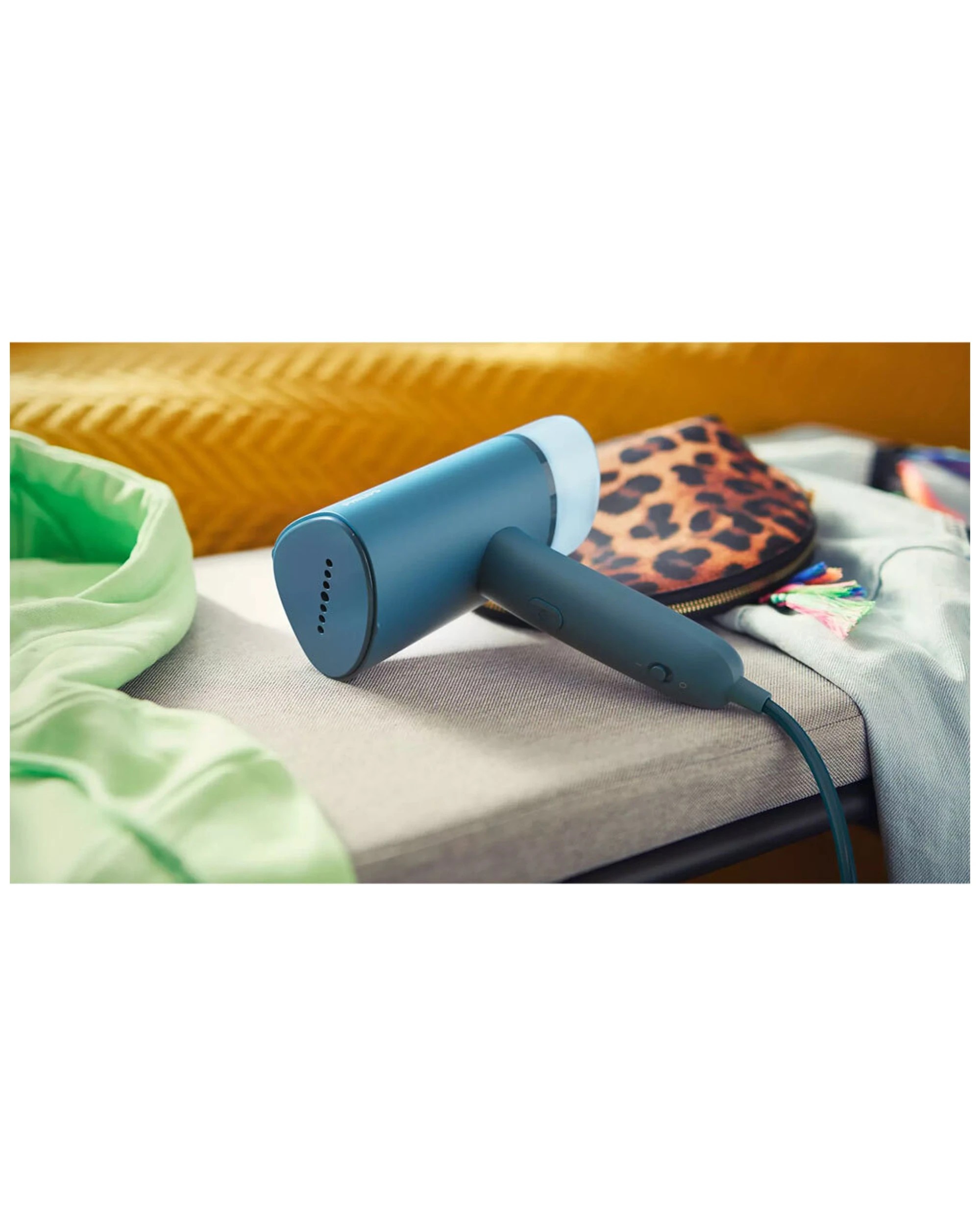 8 Philips Series 3000 Handheld Garment Steamer 1000w Clothes Ironing Steam Iron
 - Blue, 8 of 9