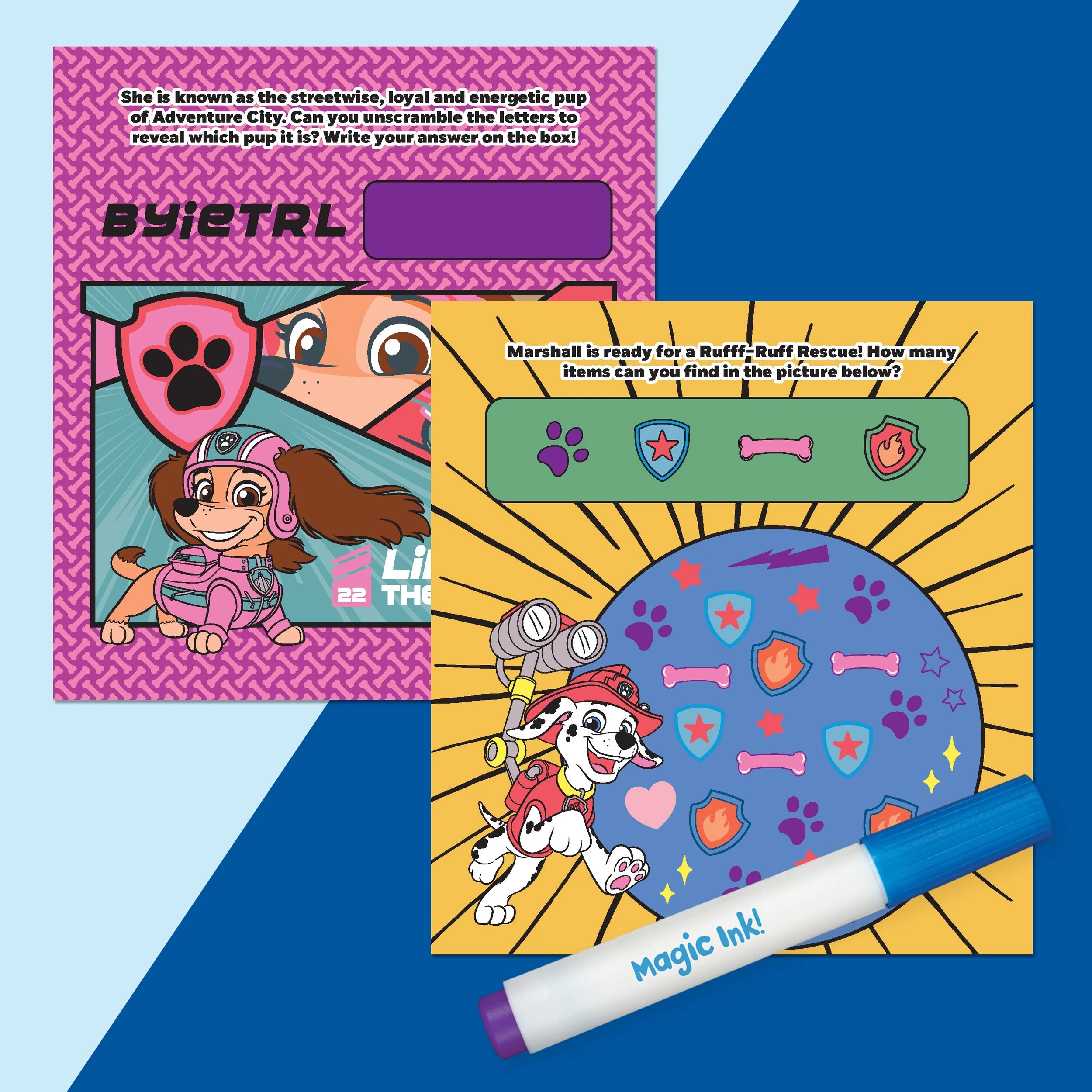 5 INKredibles Nickelodeon PAW Patrol Mess Free Magic Ink Pictures! - Book, 5 of 5