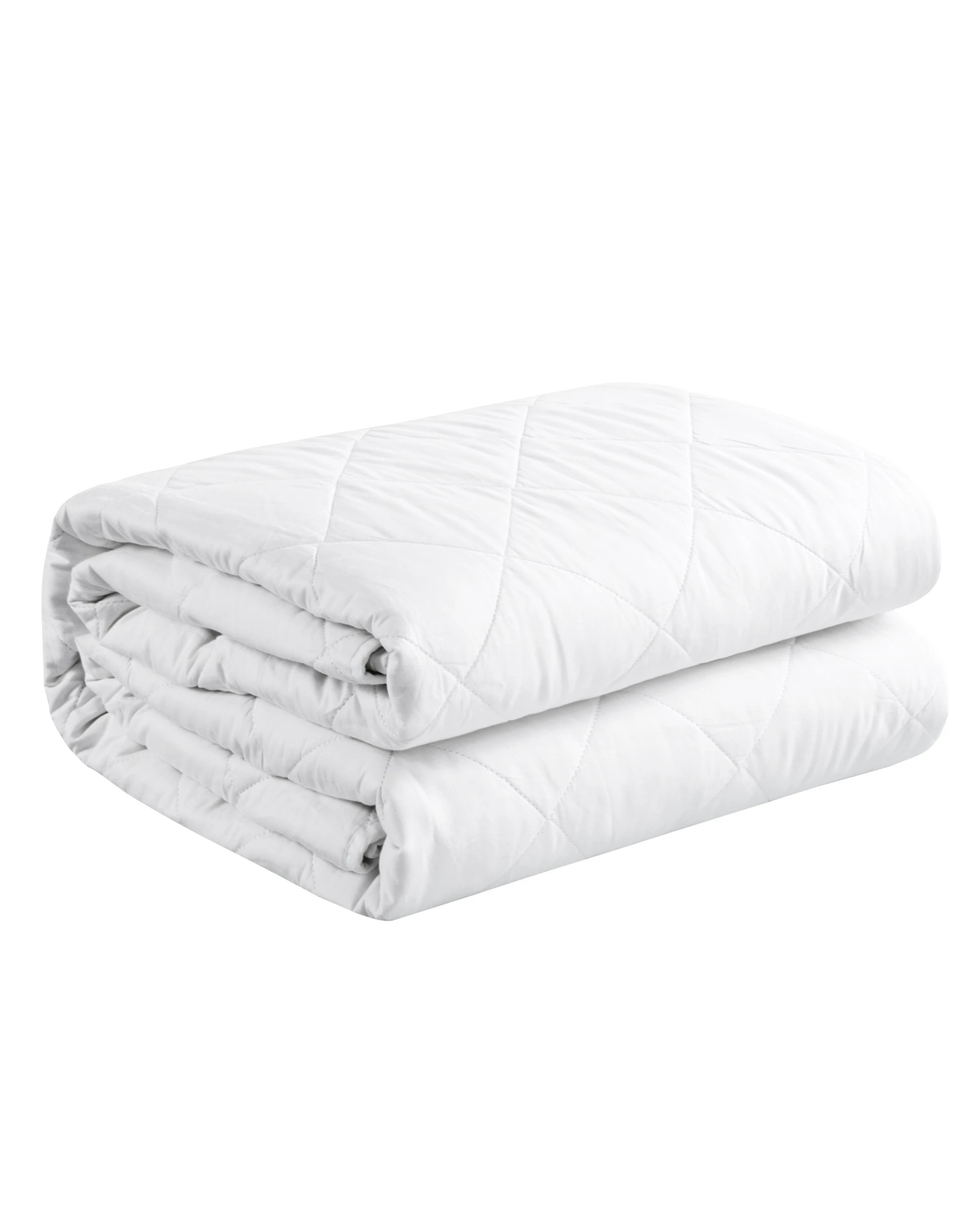 2 Dreamaker Lightweight Bamboo & Cotton Blend Quilt - Super King Bed - White, 2 of 3