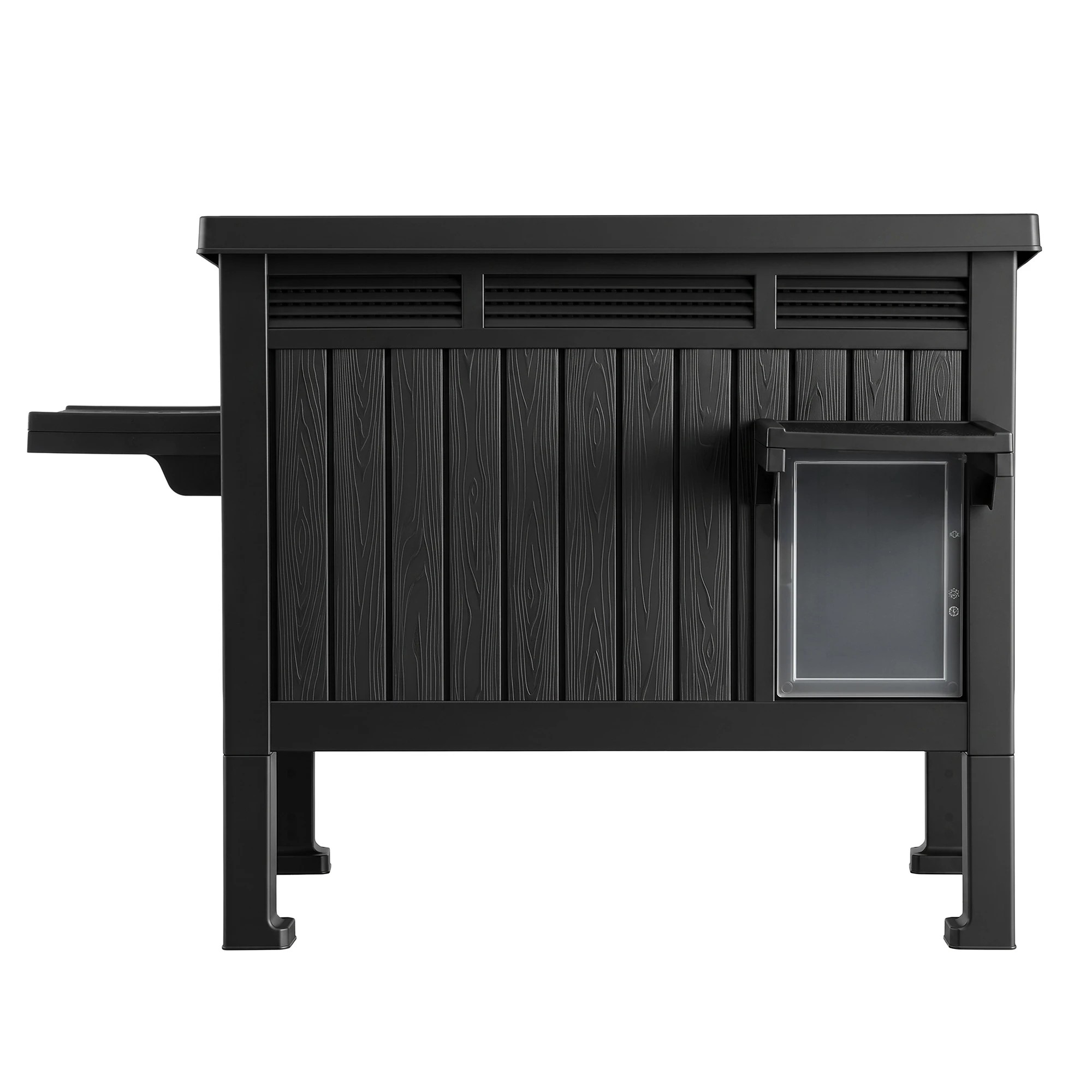 4 i.Pet Outdoor Cat House Pet Kennel Enclosure Cat Shelter Condo Rabbit Hutch - Charcoal, 4 of 7