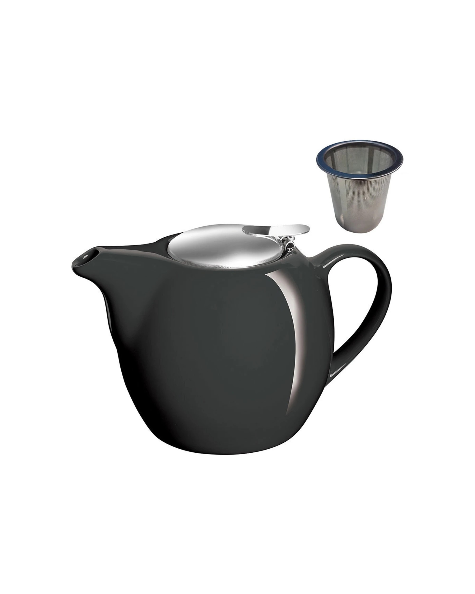 3 Avanti Camelia Teapot 750ml Ceramic With Removable Stainless Steel Infuser, 3 of 3