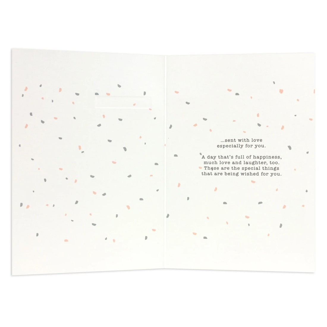 2 Connections from Hallmark Birthday Card - Confetti Sprinkle, 2 of 3