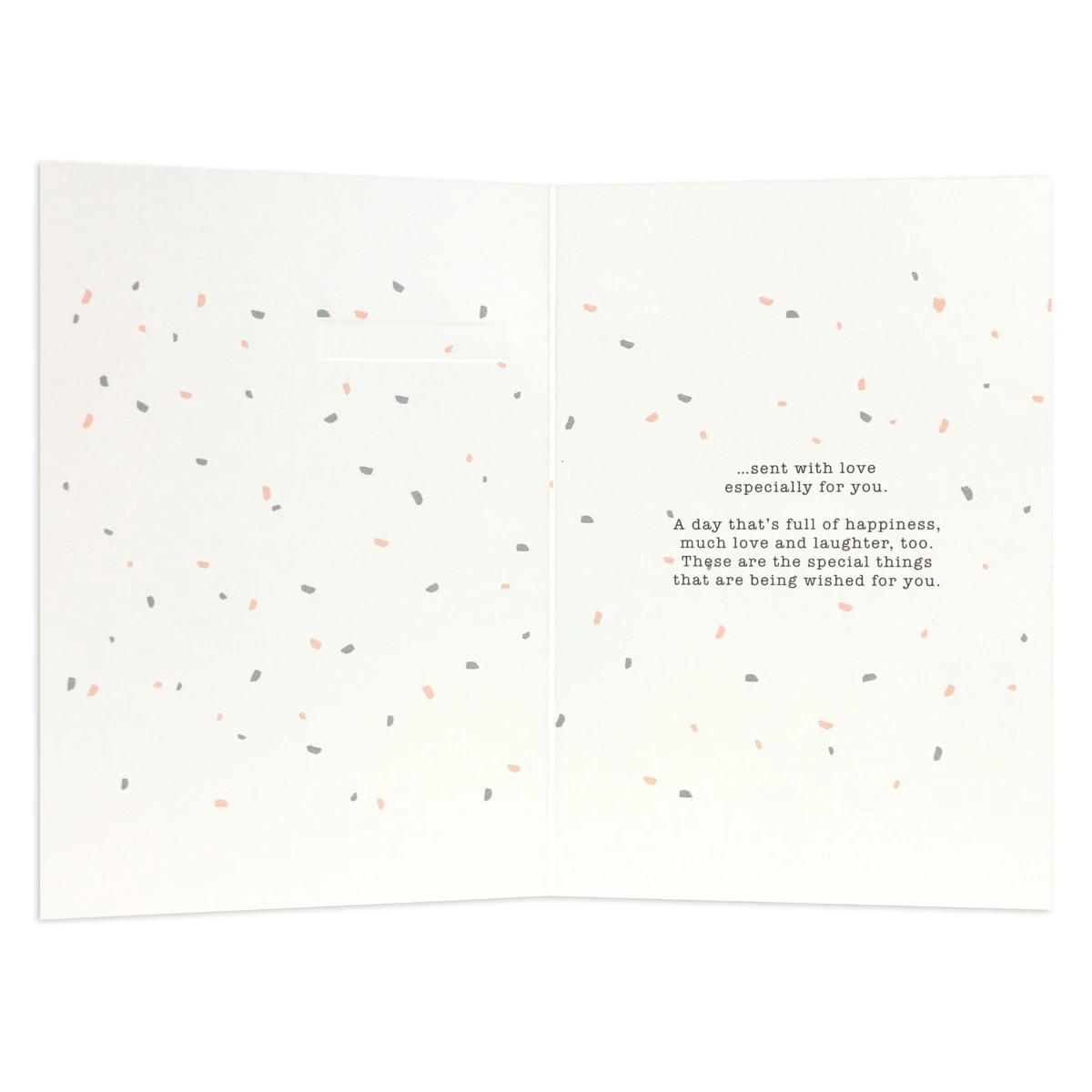 2 Connections from Hallmark Birthday Card - Confetti Sprinkle, 2 of 3