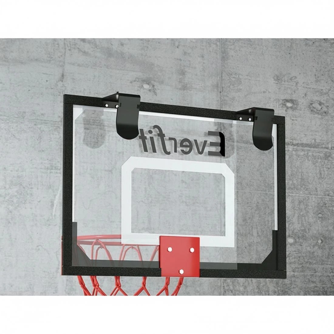 5 Everfit 23" Mini Basketball Hoop Backboard Door Wall Mounted Sports Kids - White, 5 of 7