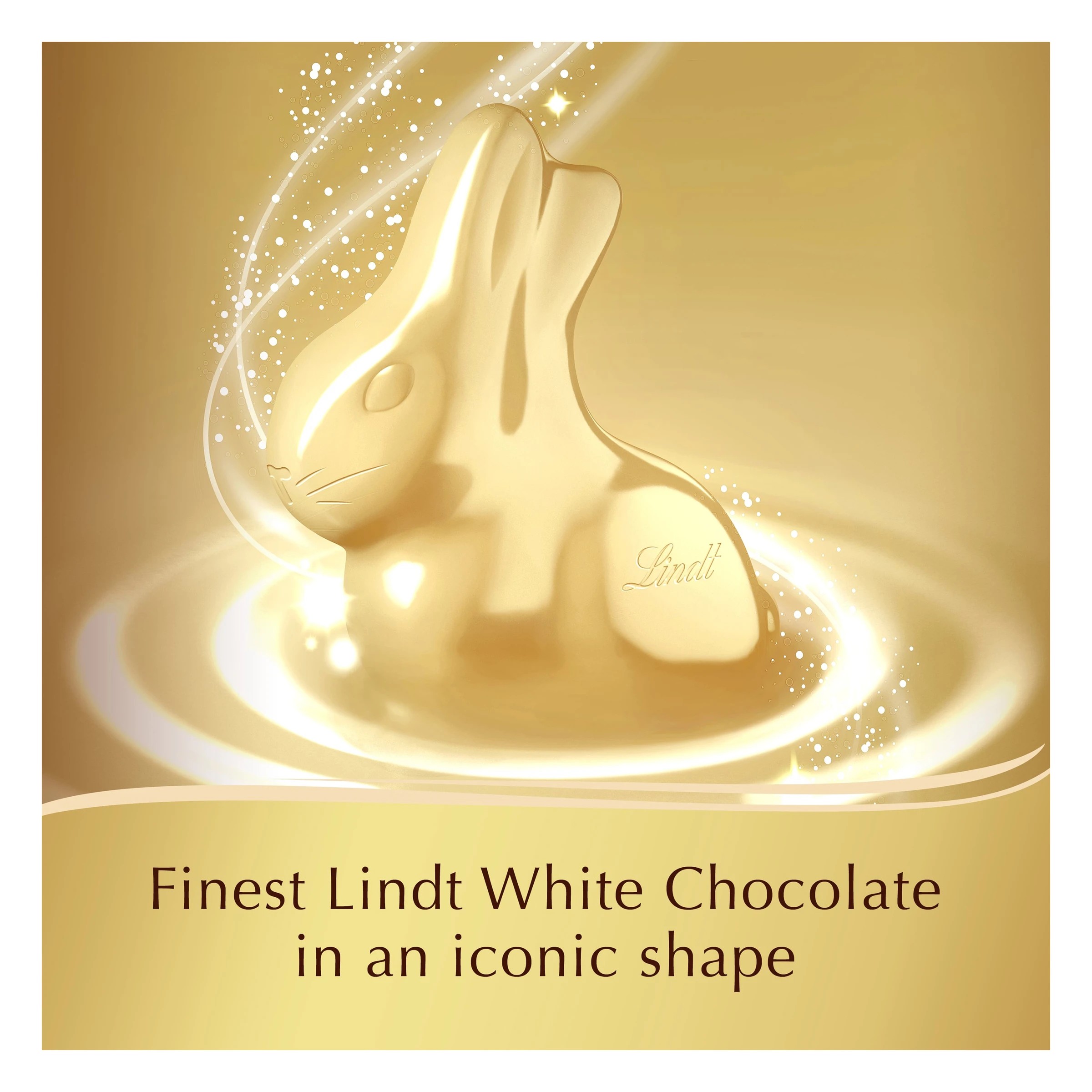4 Lindt White Chocolate Gold Bunny 100g, 4 of 7