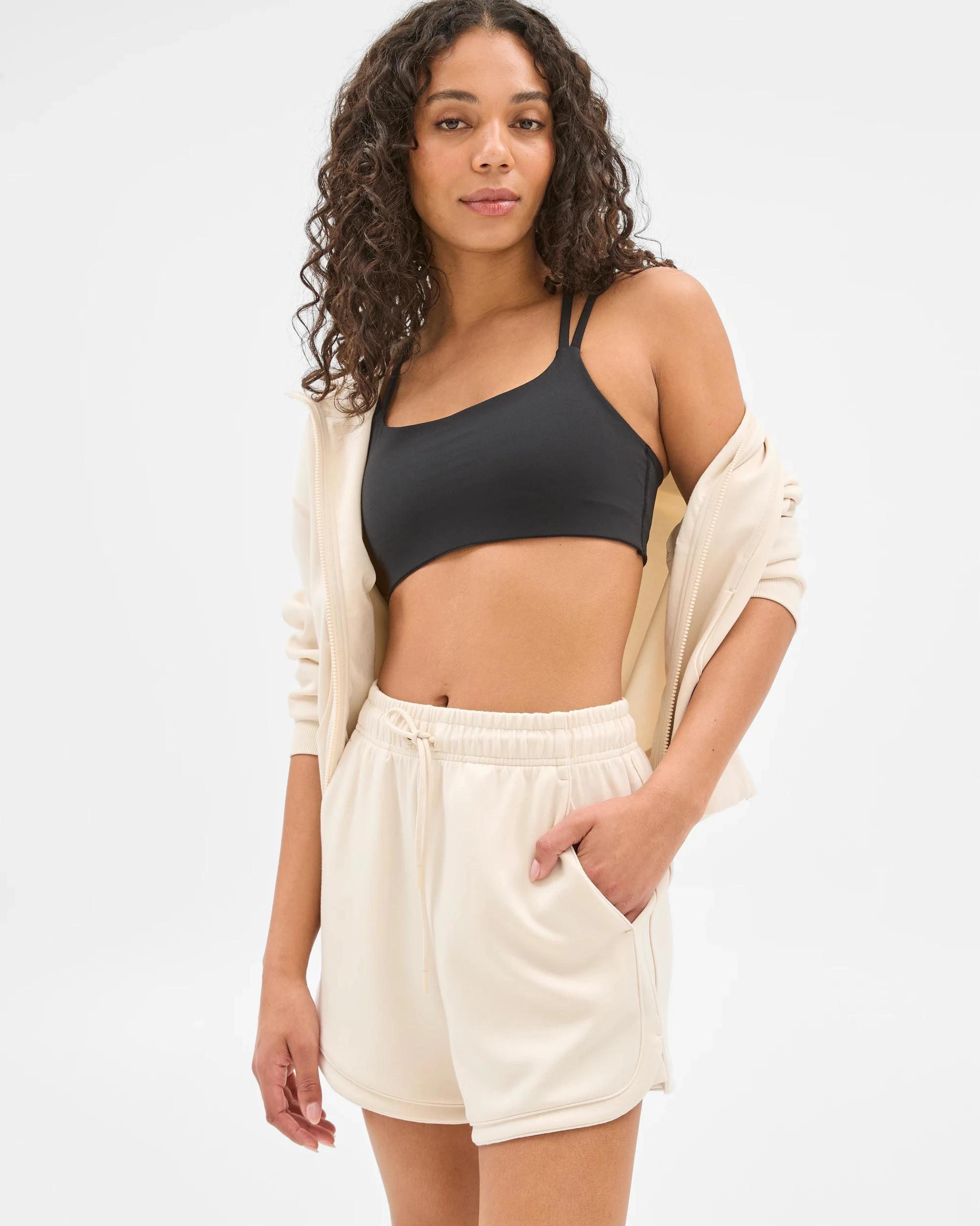 4 Target Active Movement Lounge Shorts OATMILK, 4 of 5