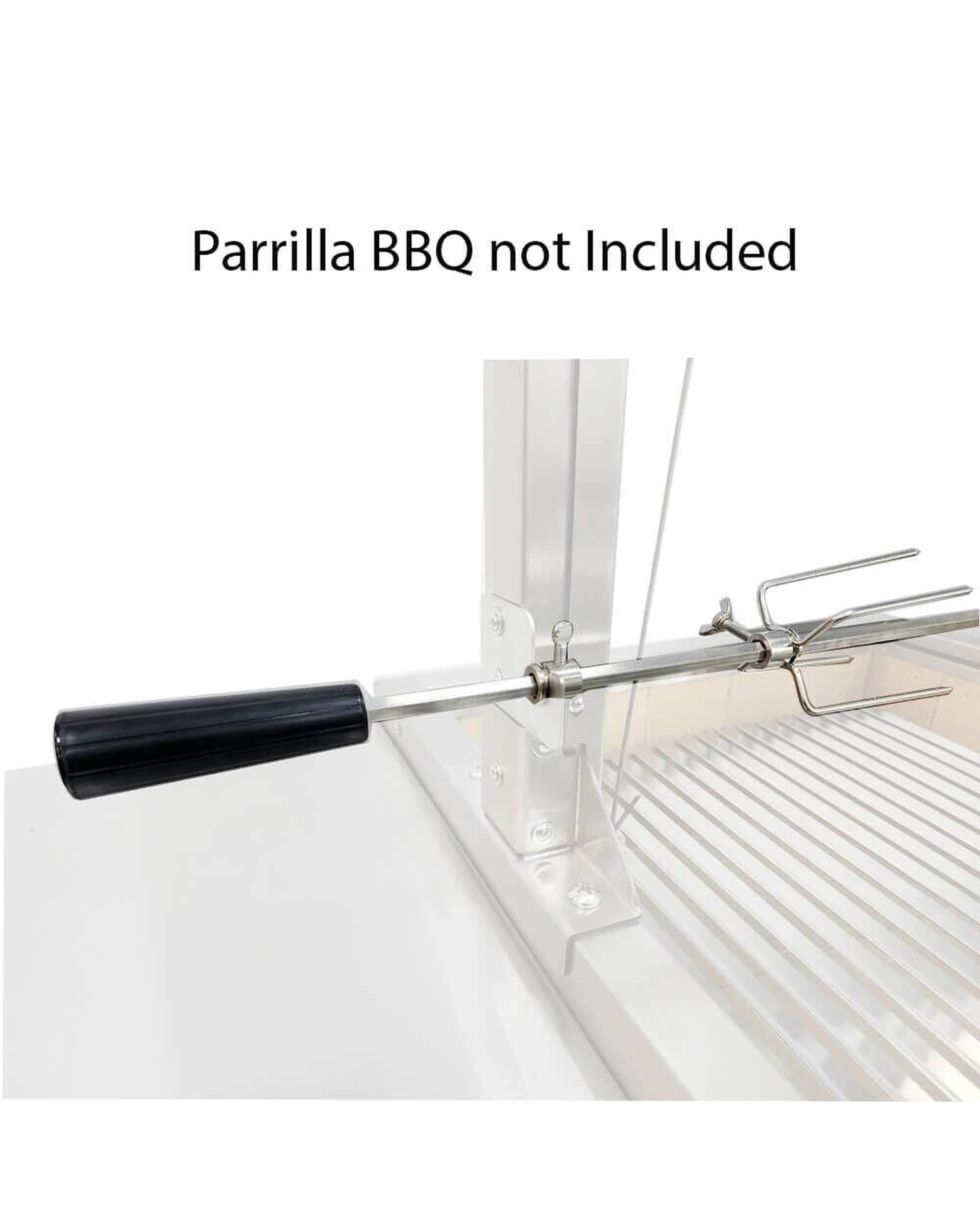 3 Flaming Coals Rotisserie Kit - Suits Parrilla BBQ PAR610CP & PAR610SR, 3 of 7