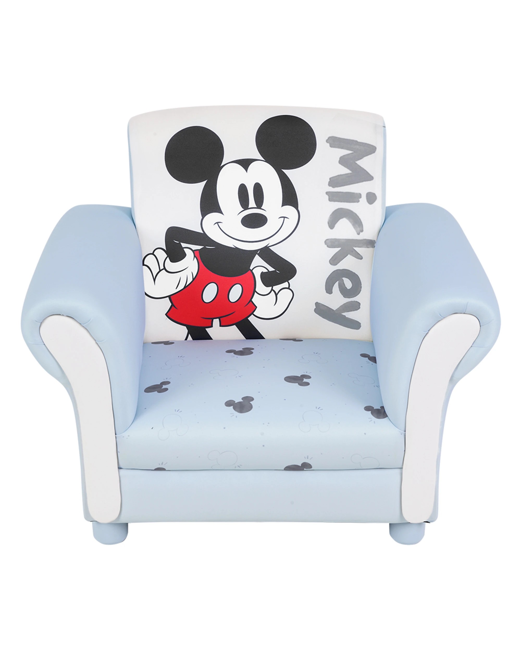 1 Mickey Mouse Kids Upholstered Chair - Blue, 1 of 1