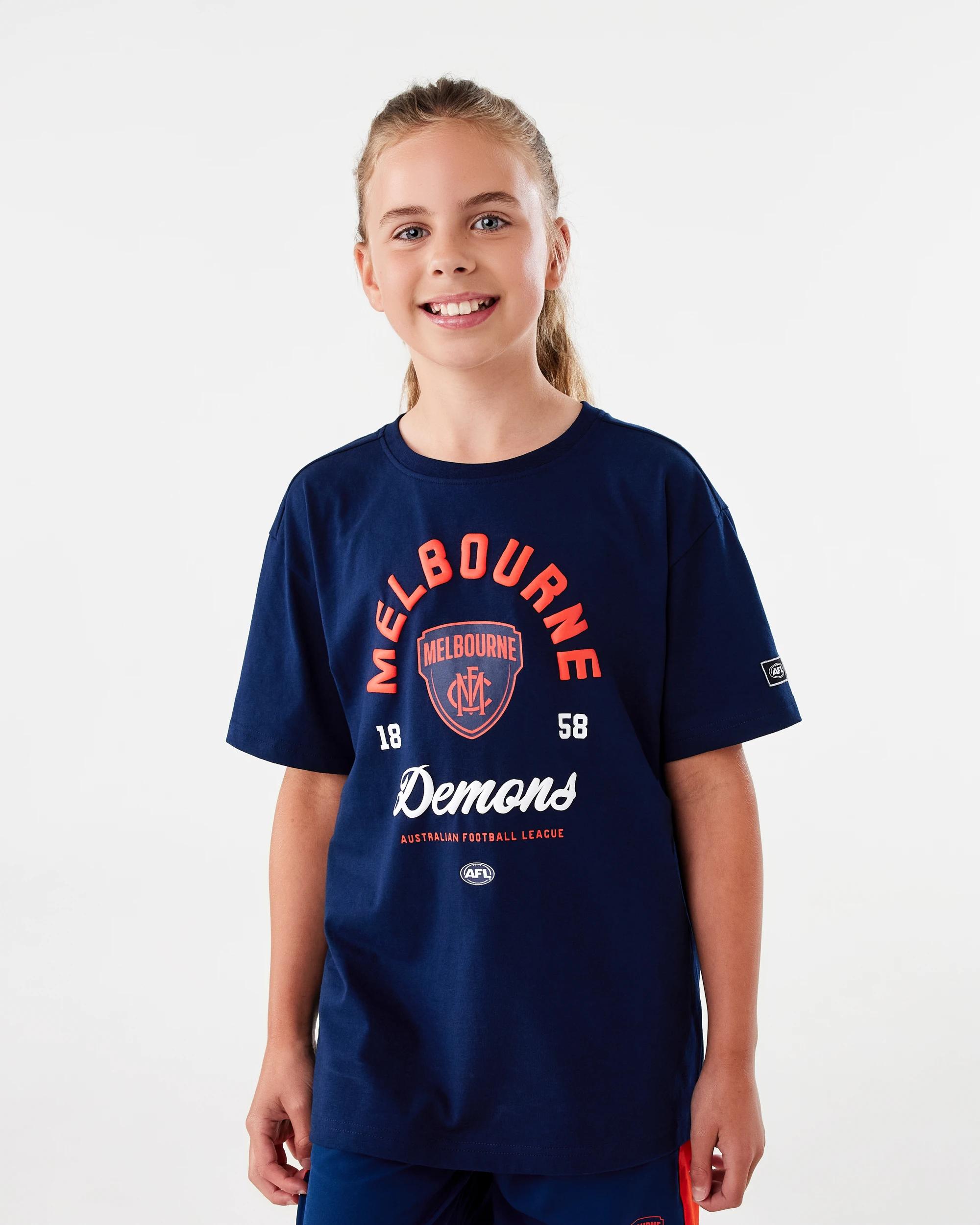 2 Official AFL Kids T-shirt Melbourne, 2 of 9