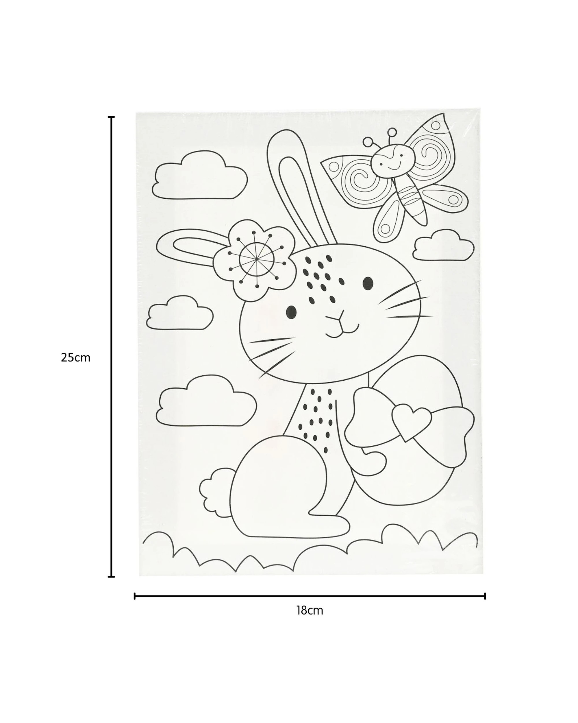 2 Uncle Bills Kids Paint Your Own Easter Canvas Set - Plain, 2 of 3