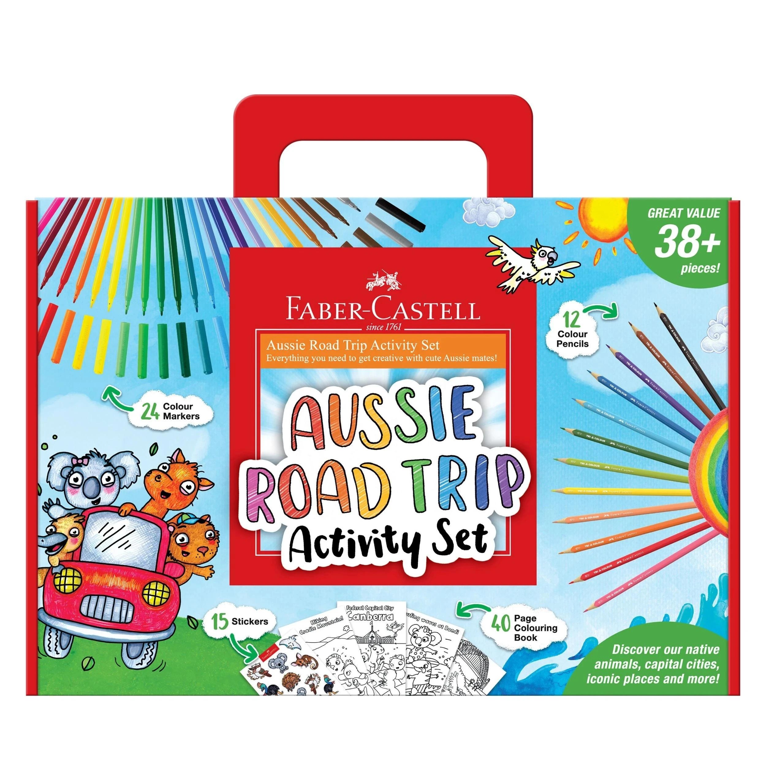 1 Faber-Castell Aussie Road Trip Activity Set - Multi, 1 of 4