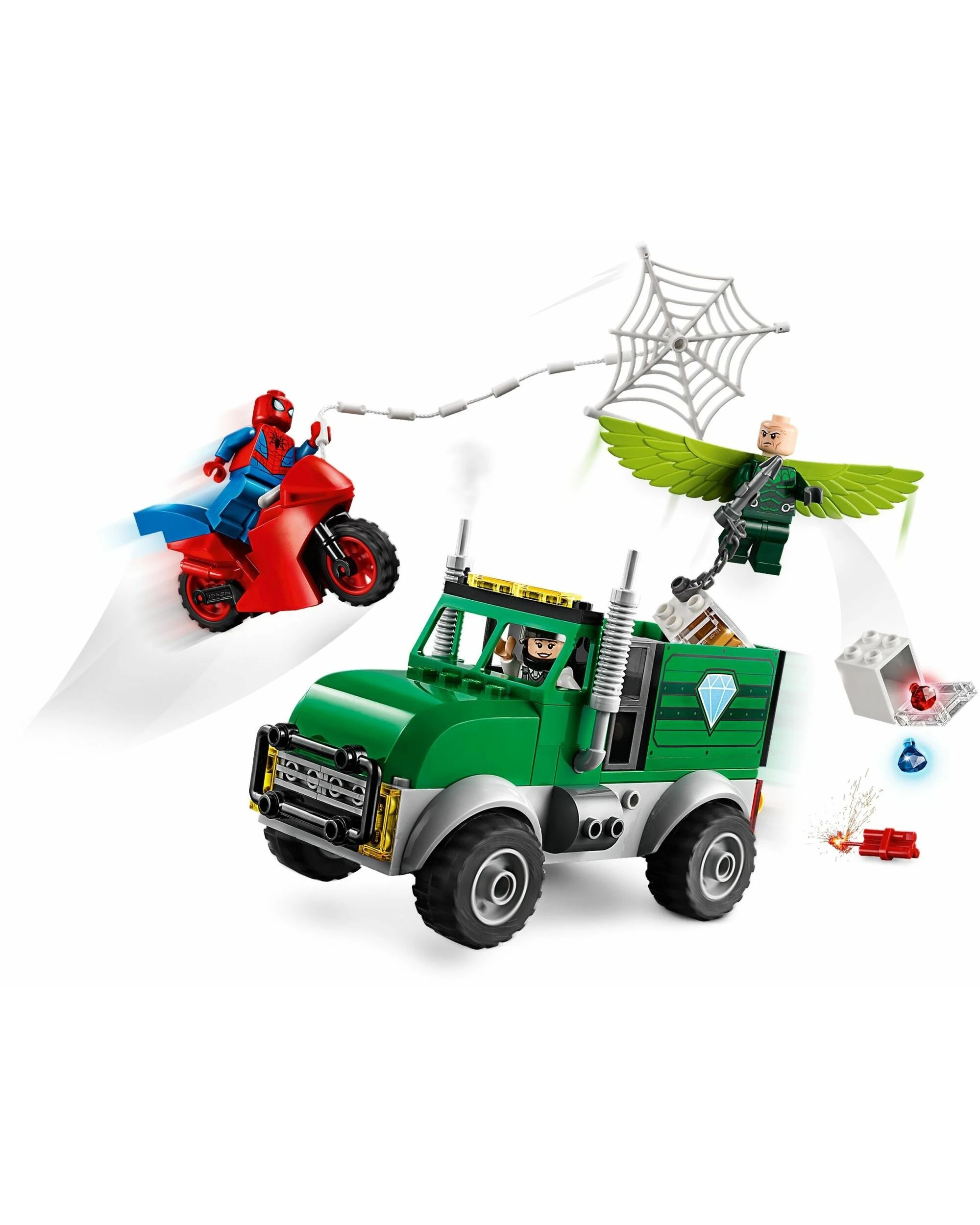 2 LEGO Marvel Super Heroes 76147: Vultures Trucker Robbery, 2 of 5