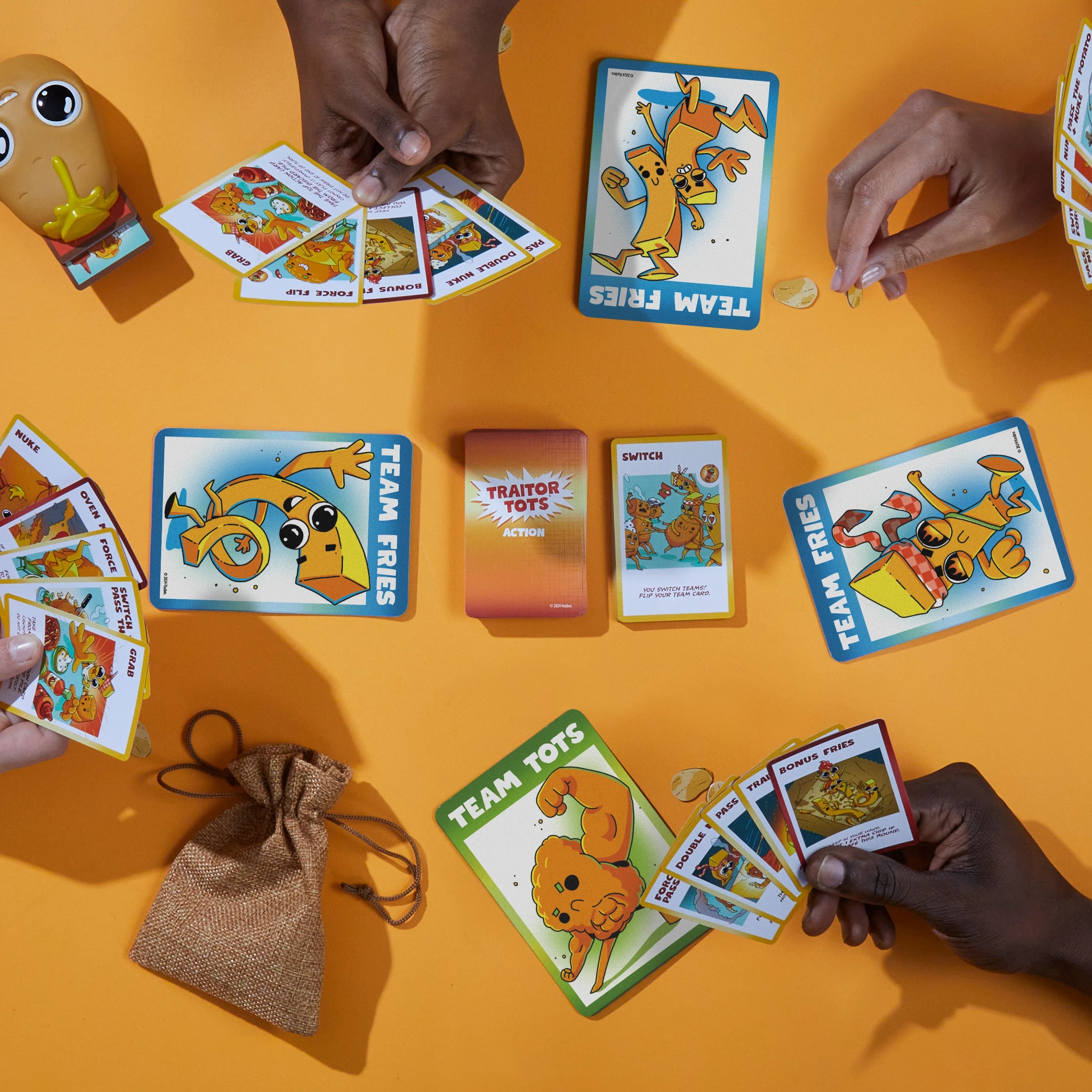 7 Hasbro Games Traitor Tots Party Game - Brown, 7 of 7
