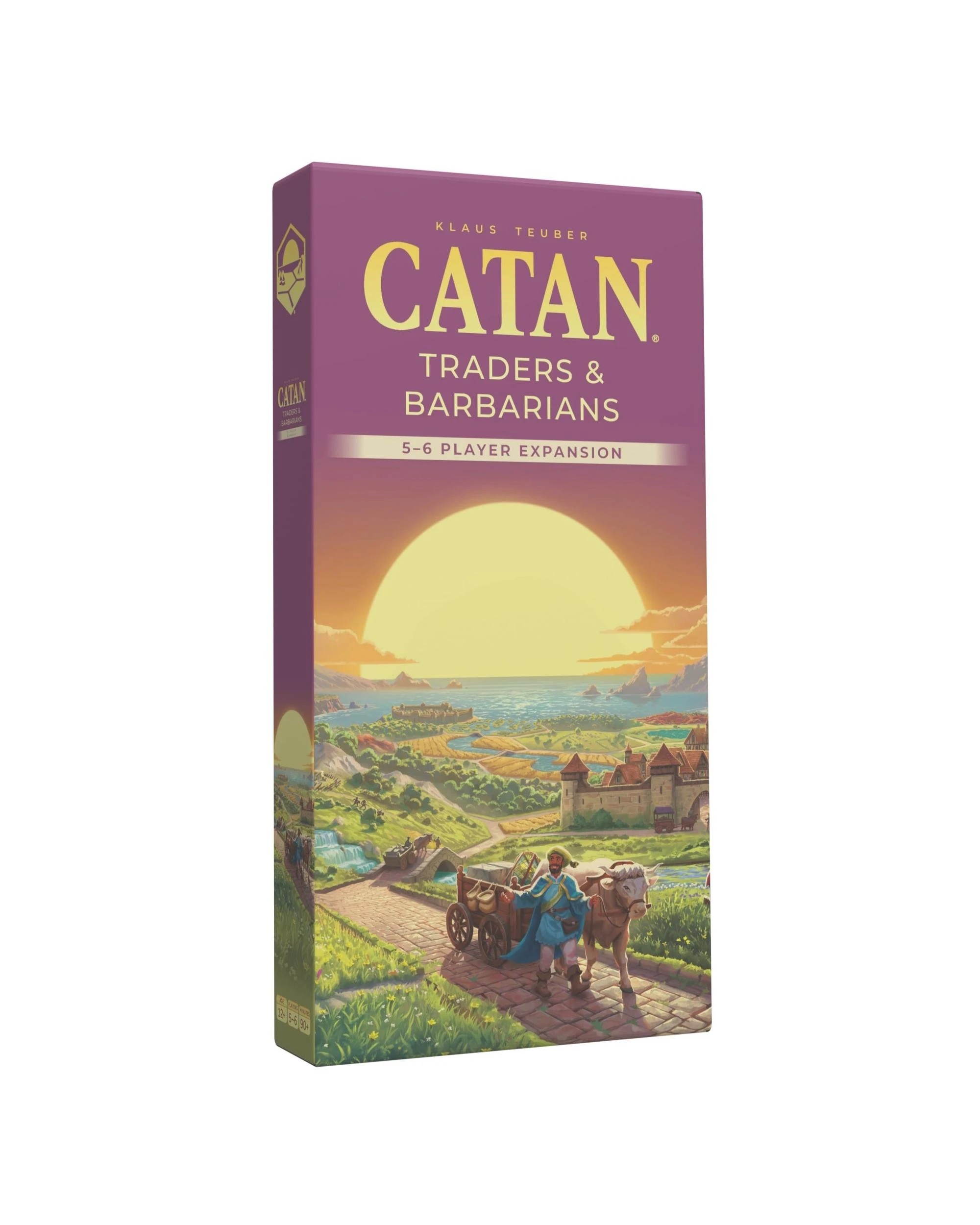 1 Catan 6th Edition: Traders and Barbarians 5-6 Player Extension Board Game, 1 of 1