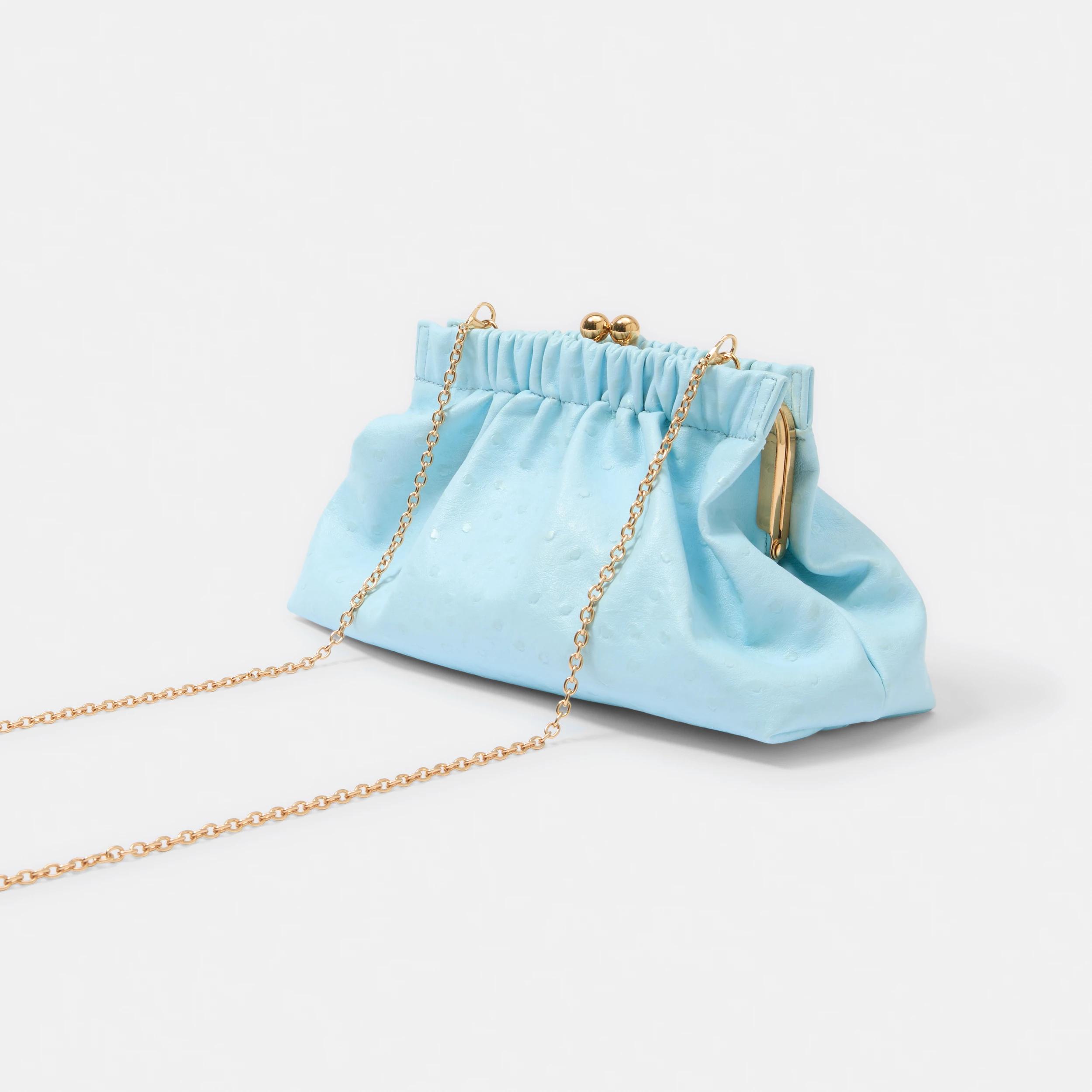 2 Kiss Lock Clutch Vivid Sky, 2 of 7