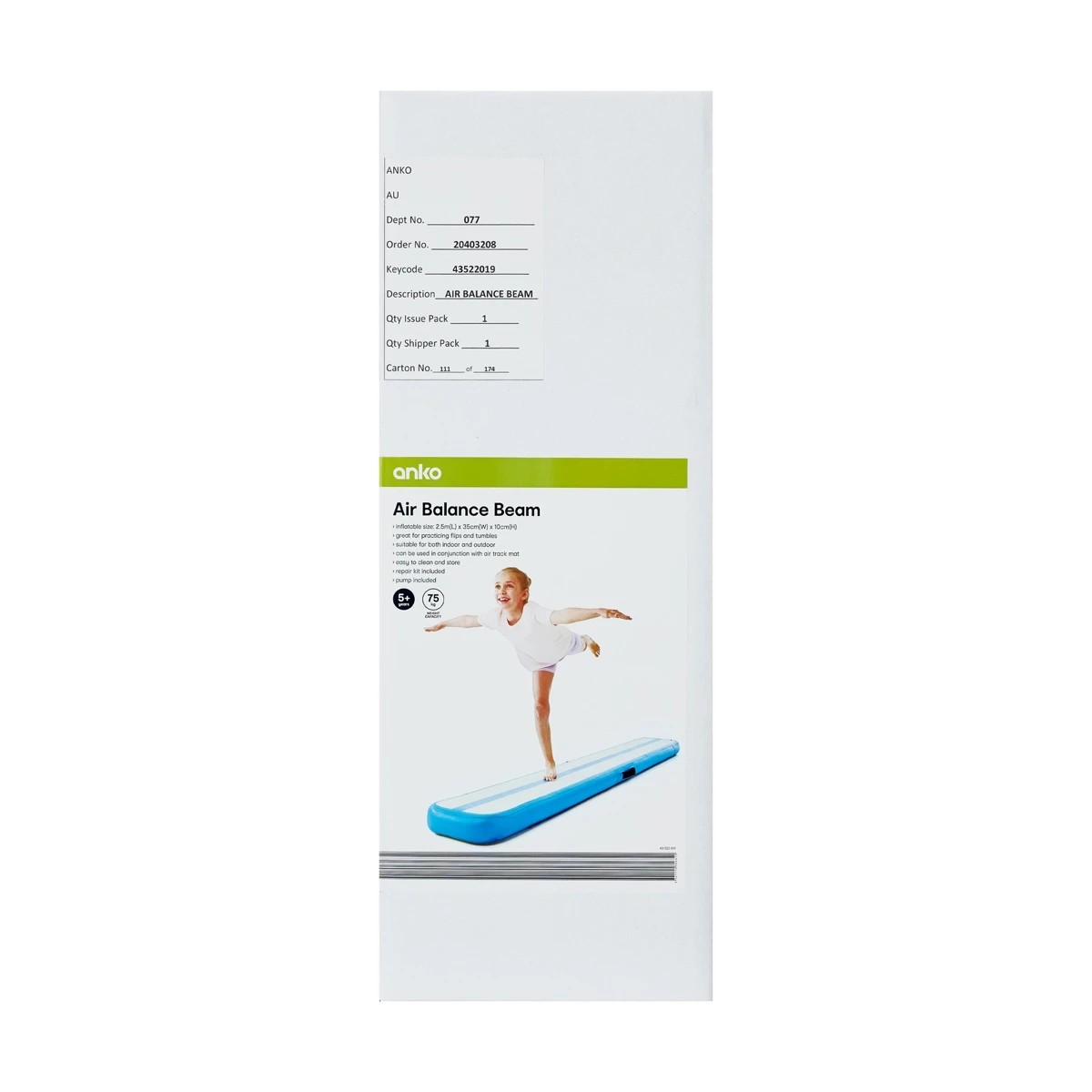 9 Inflatable Air Balance Beam, 9 of 9